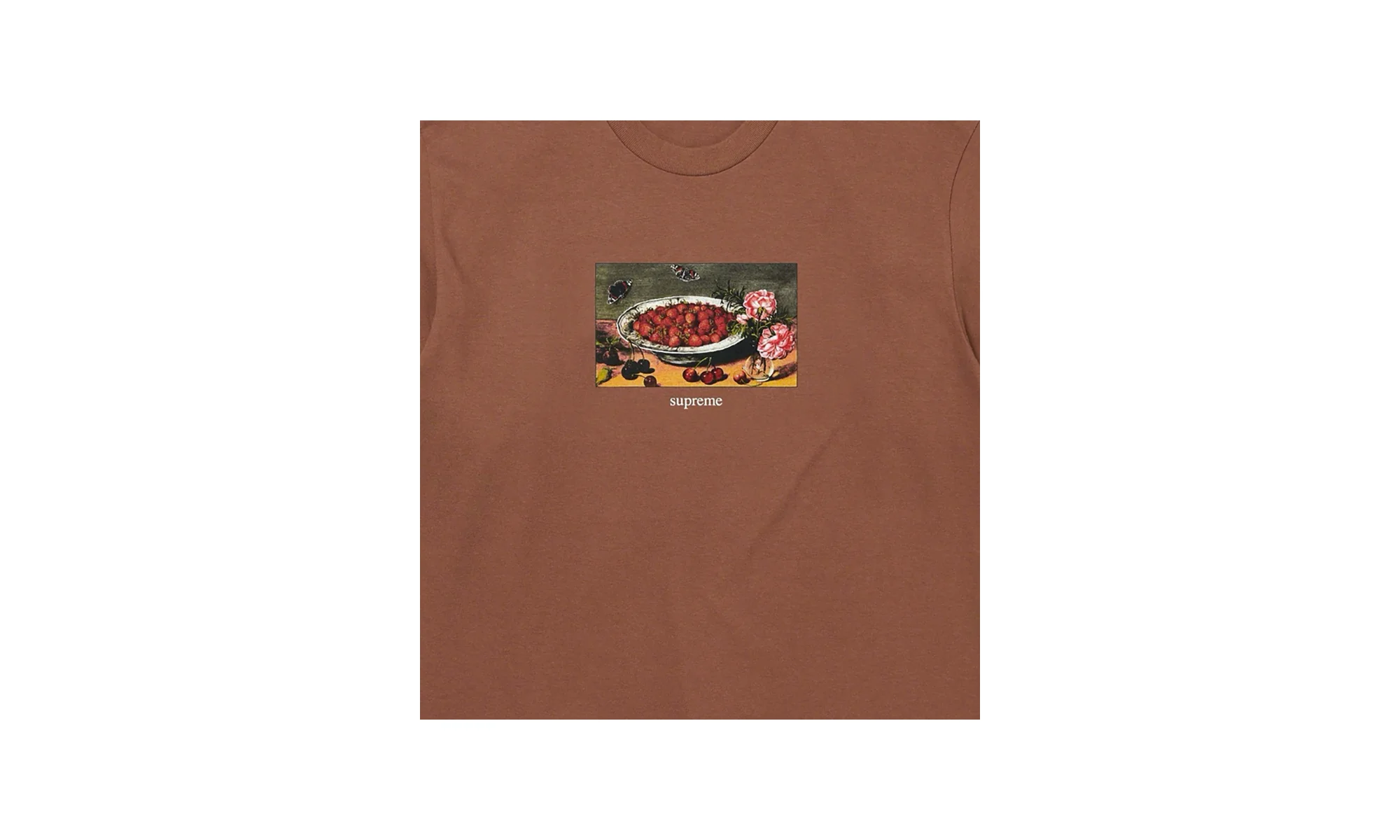 Strawberries SS Tee "SS23 - Brown" SU26681 - Image 2