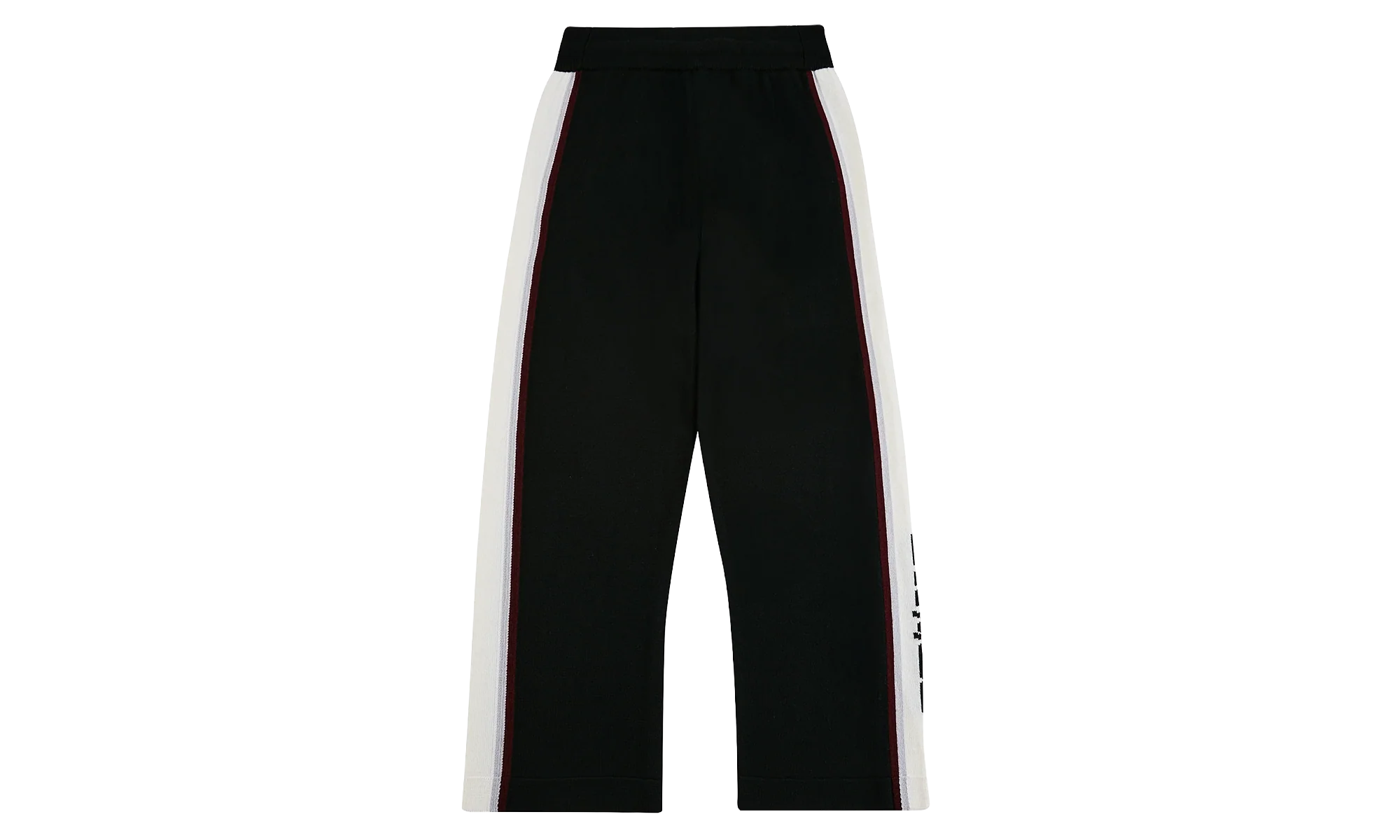 Stripe Merino Track Pant "Black" M P26 KW 1177 01 - Image 2