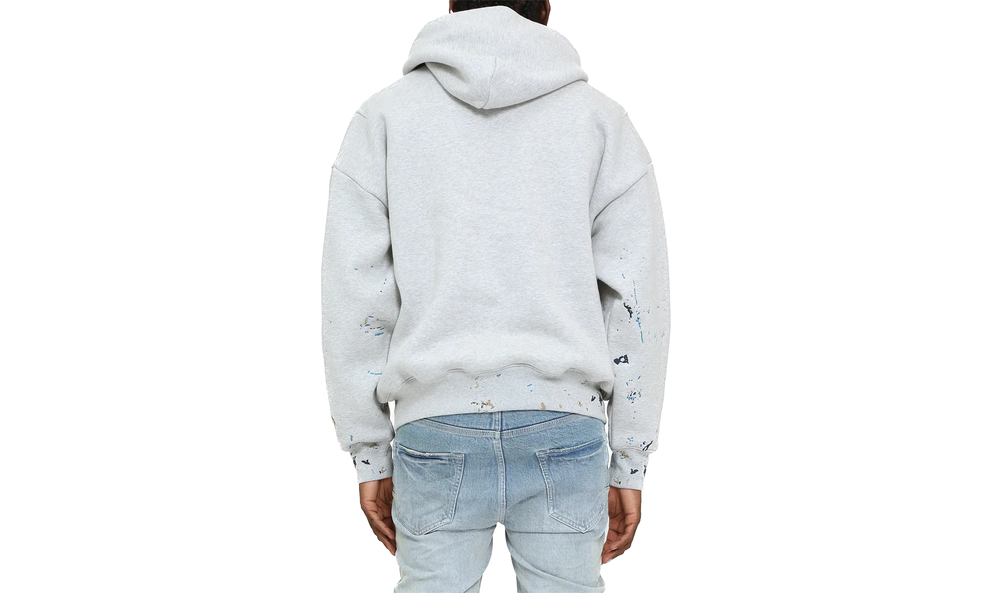 Studded Camo Hoodie "Gray" P401 HFGC425 - Image 2