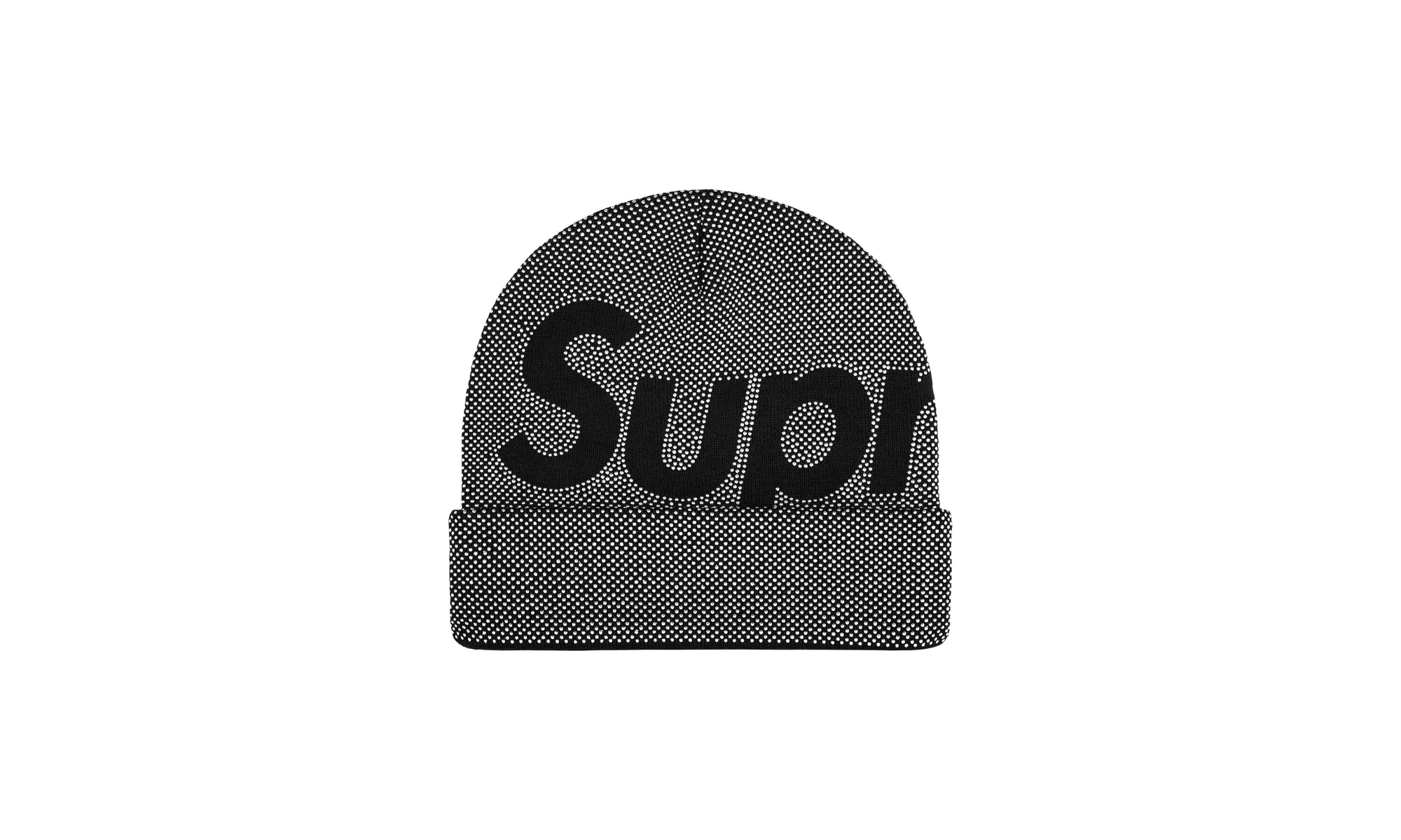 Studded Knockout Beanie "FW25 - Black" SU26691