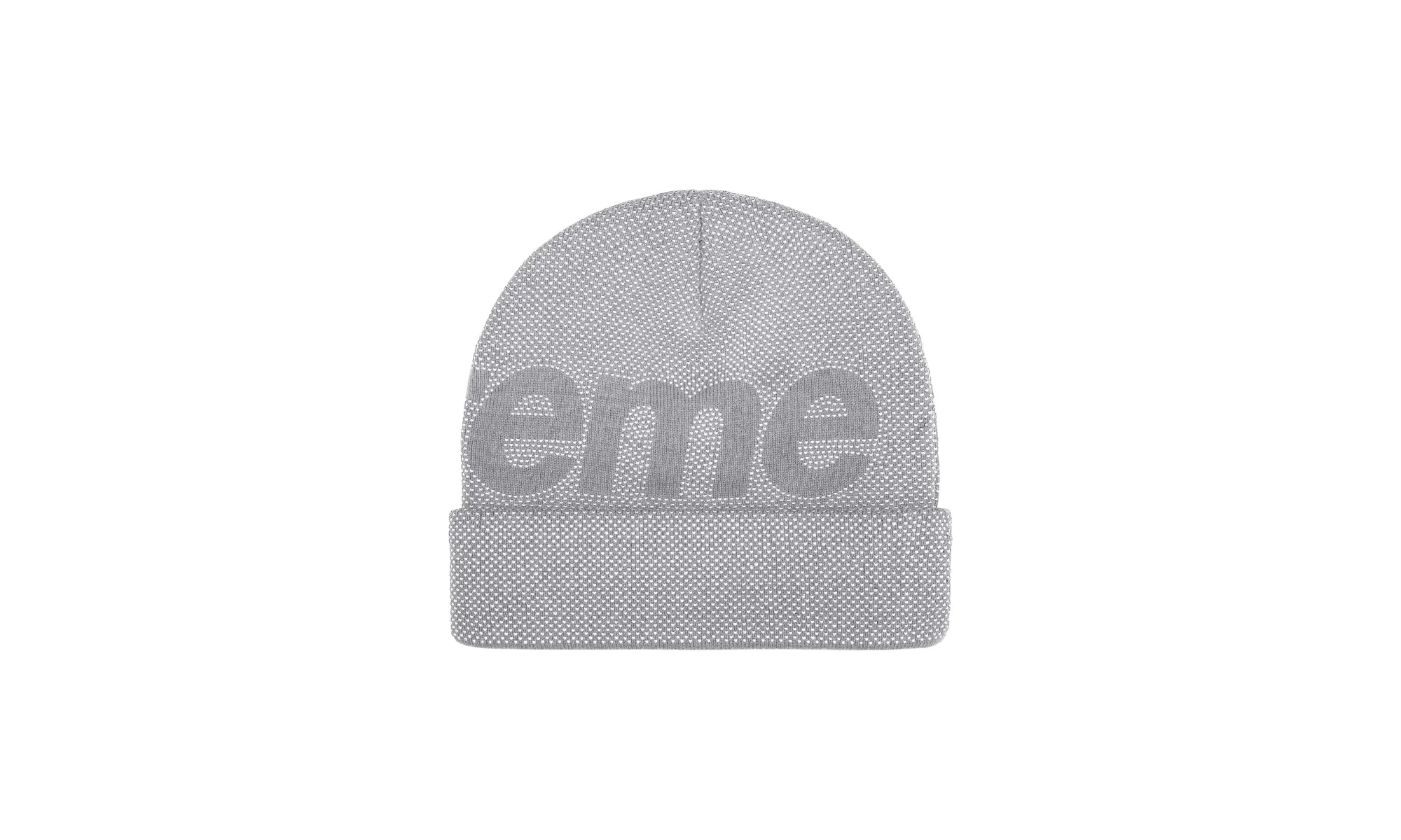 Studded Knockout Beanie "FW25 - Heather Grey" SU26692 - Image 2