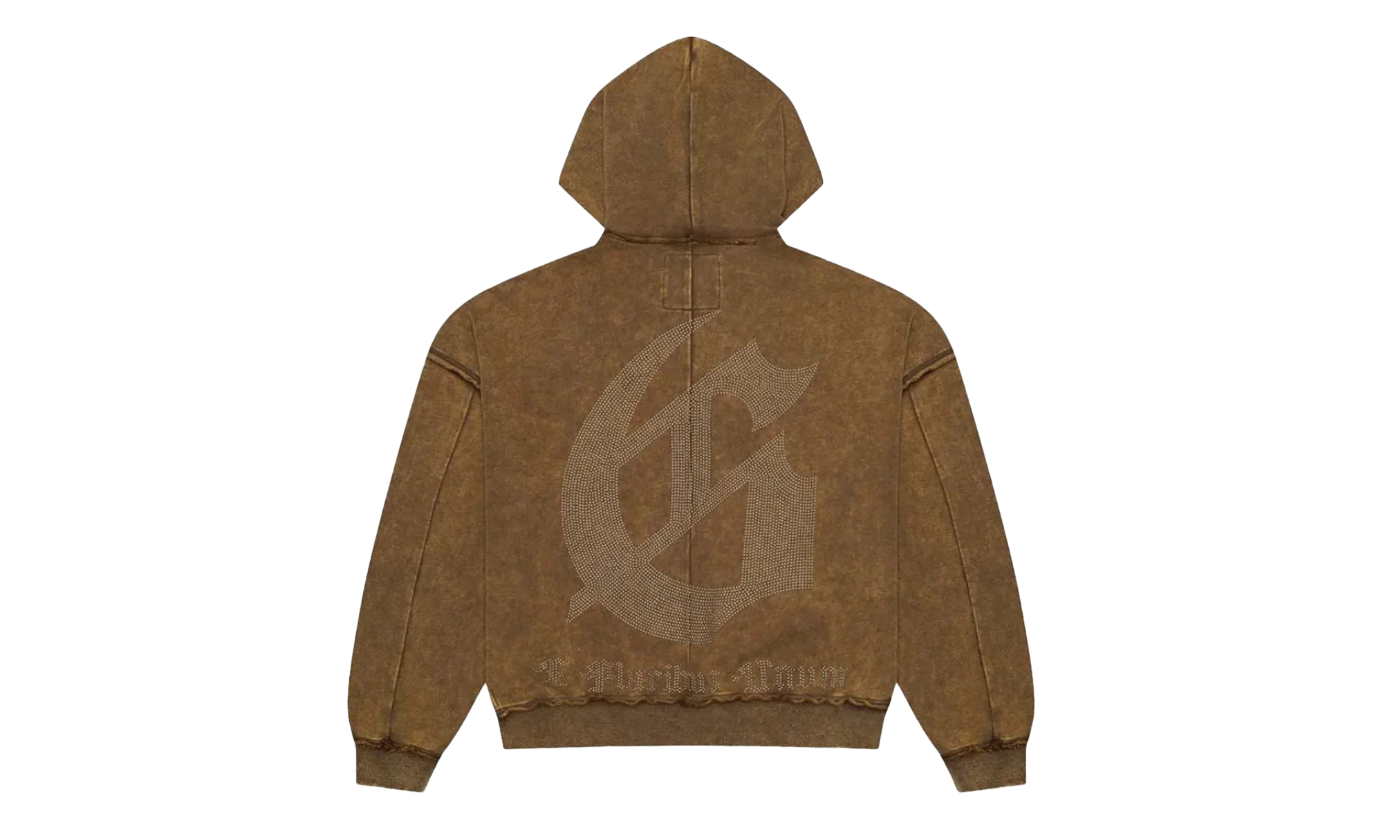 Studded OG Logo Hoodie "Brolive Wash" GS036 - Image 2