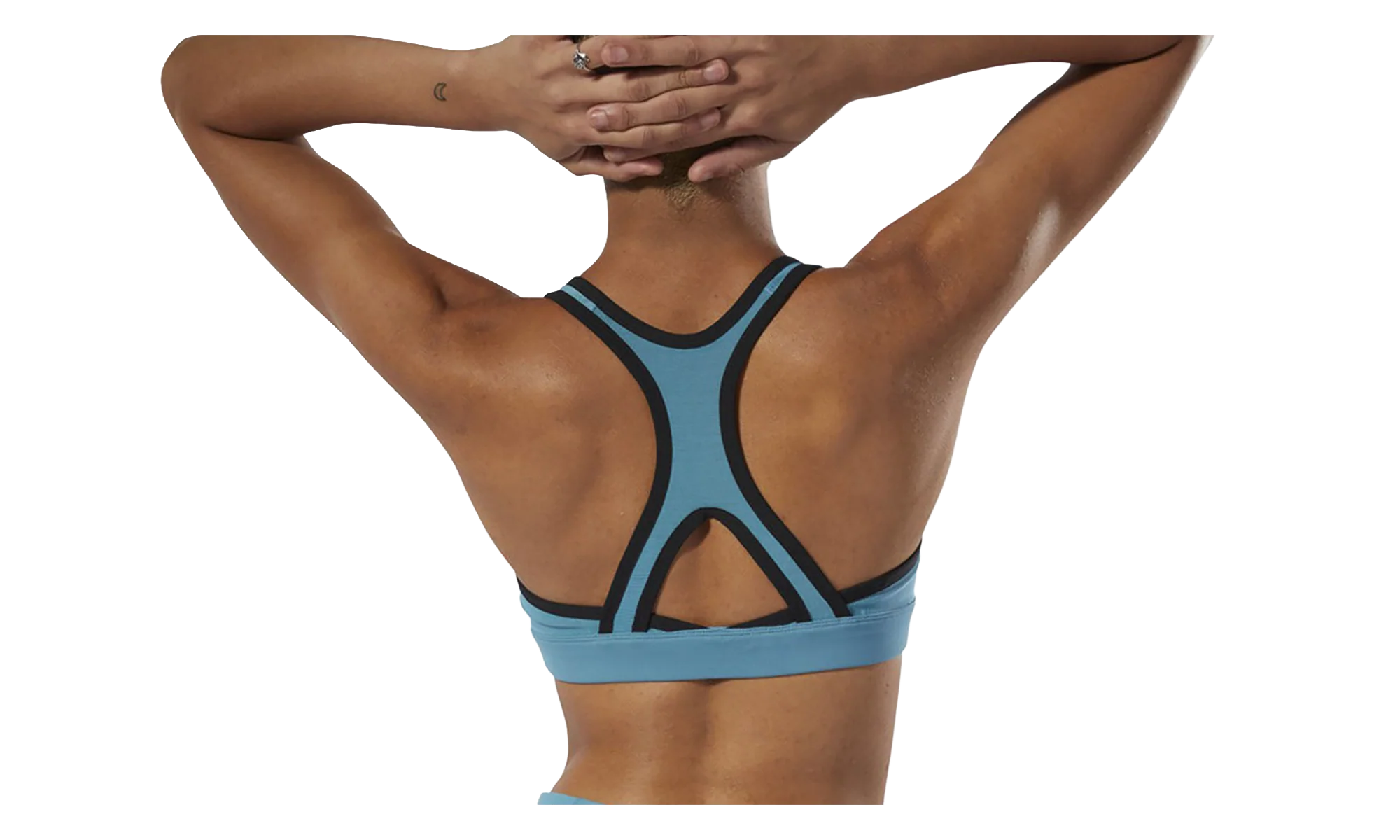 Studio Hero Racer Padded Sports Bra WMNS "Mineral Mist" DU4458 - Image 2