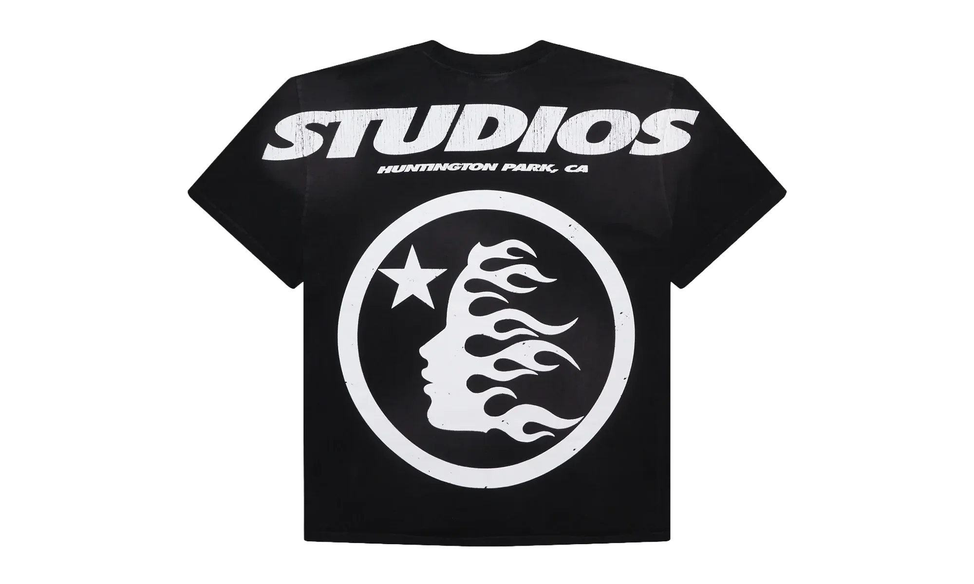 Studios Cartoon Logo T-Shirt "Black / Yellow" HSR145 - Image 2