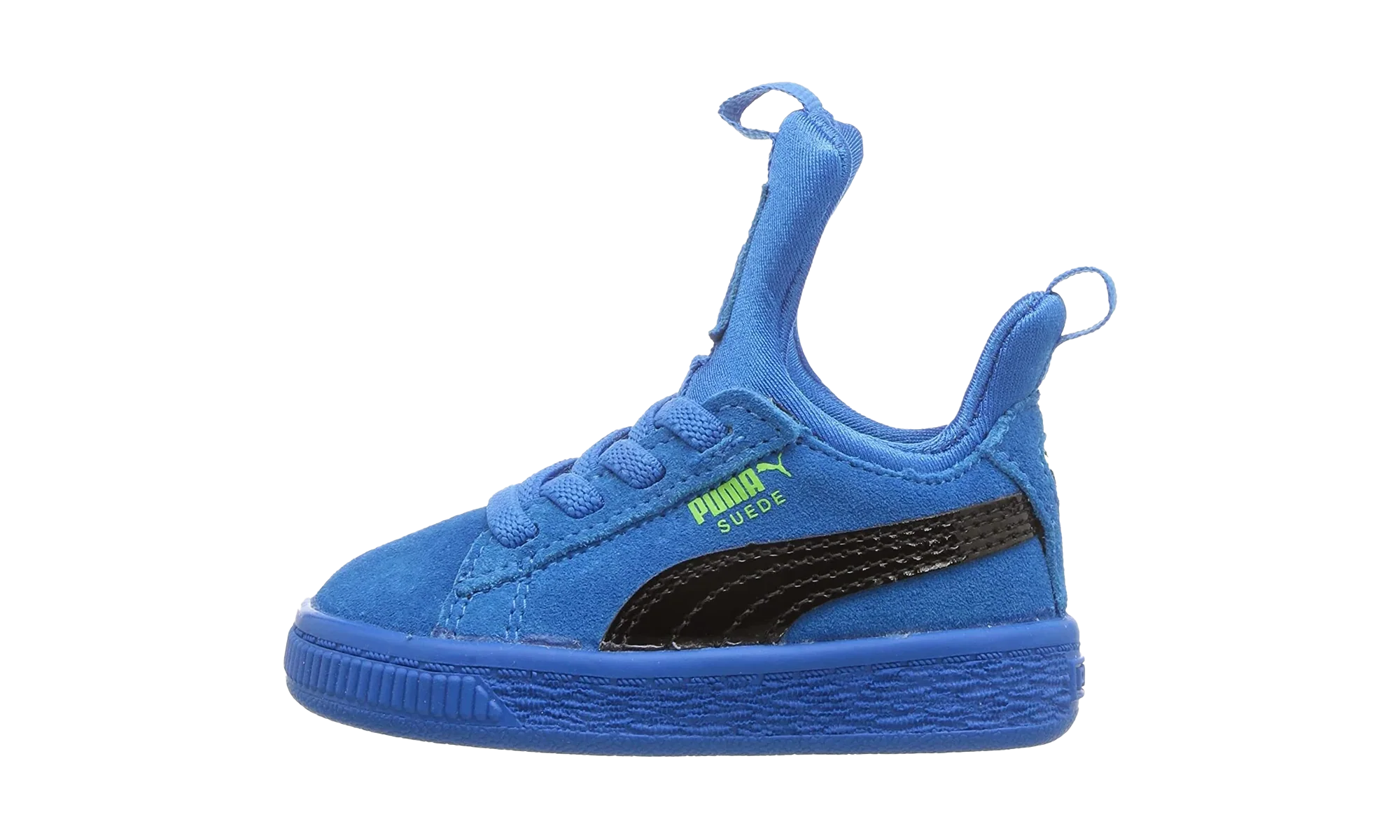 Suede Fierce TD "Pat Blue / Black - Green Gecko" 367358 02