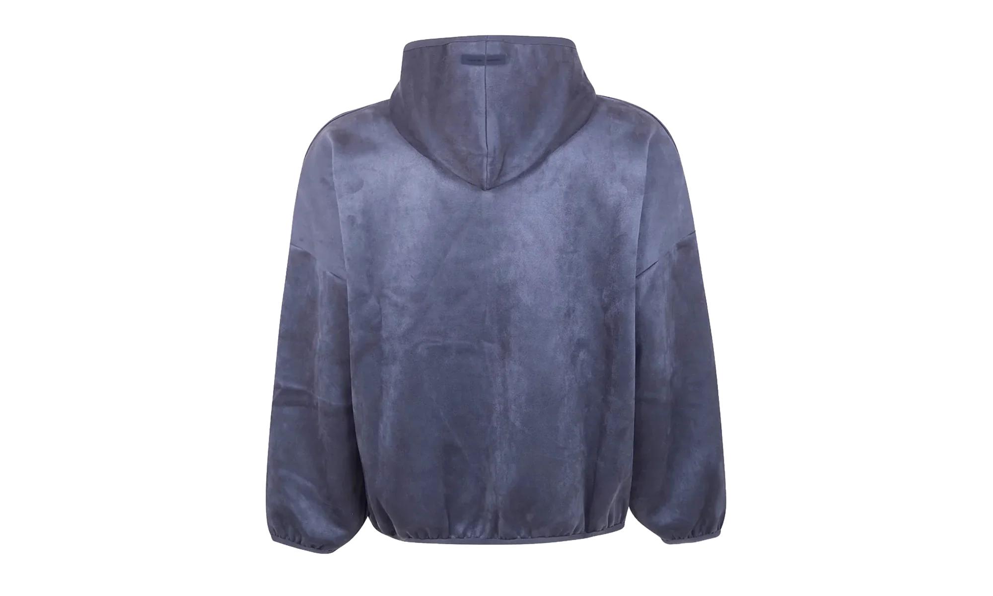 Suede Fleece Modern Hoodie "Iron Grey" 192HO256942F - Image 2