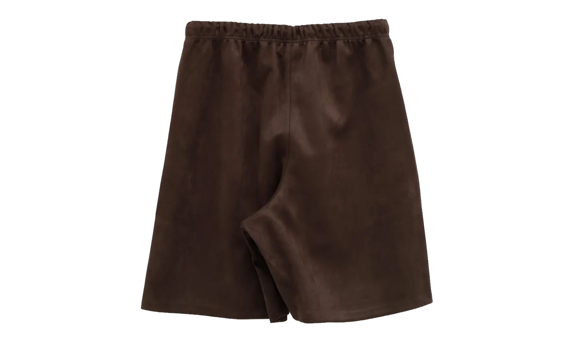 Suede Fleece Relaxed Short "Brown" 160HO254692F - Image 2