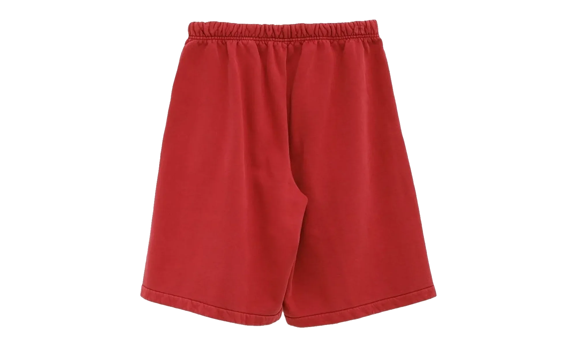 Suede Fleece Relaxed Short "Crimson" 160HO254711F - Image 2