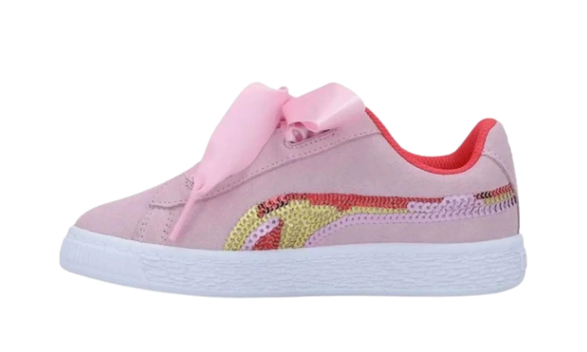 Suede Heart Trailblazer SQN PS "Pink" 368954 01