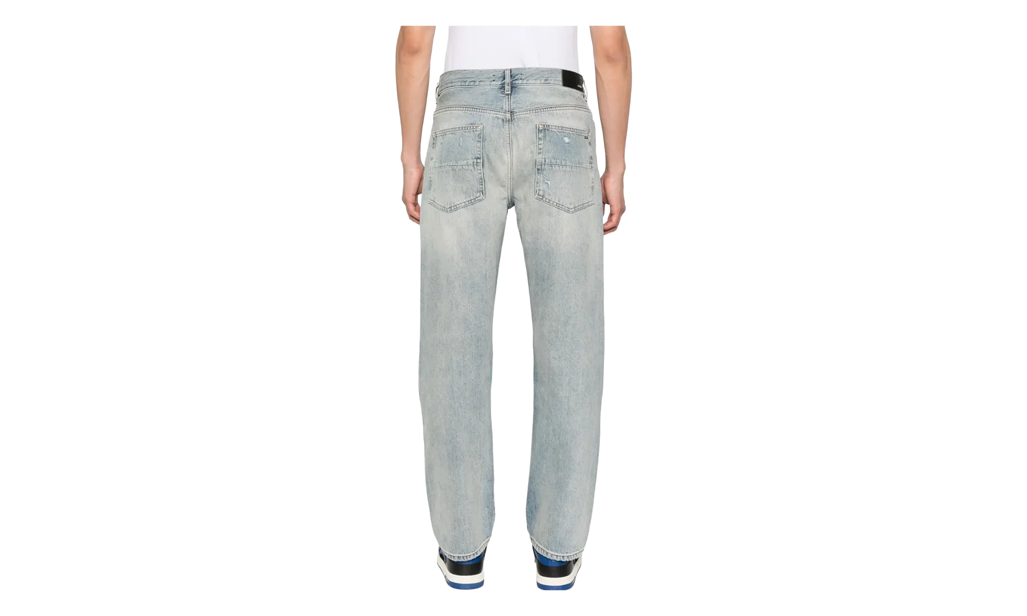 Suede Straight MX1 Jean "Antique Indigo" AMDNGH1085 406 - Image 2