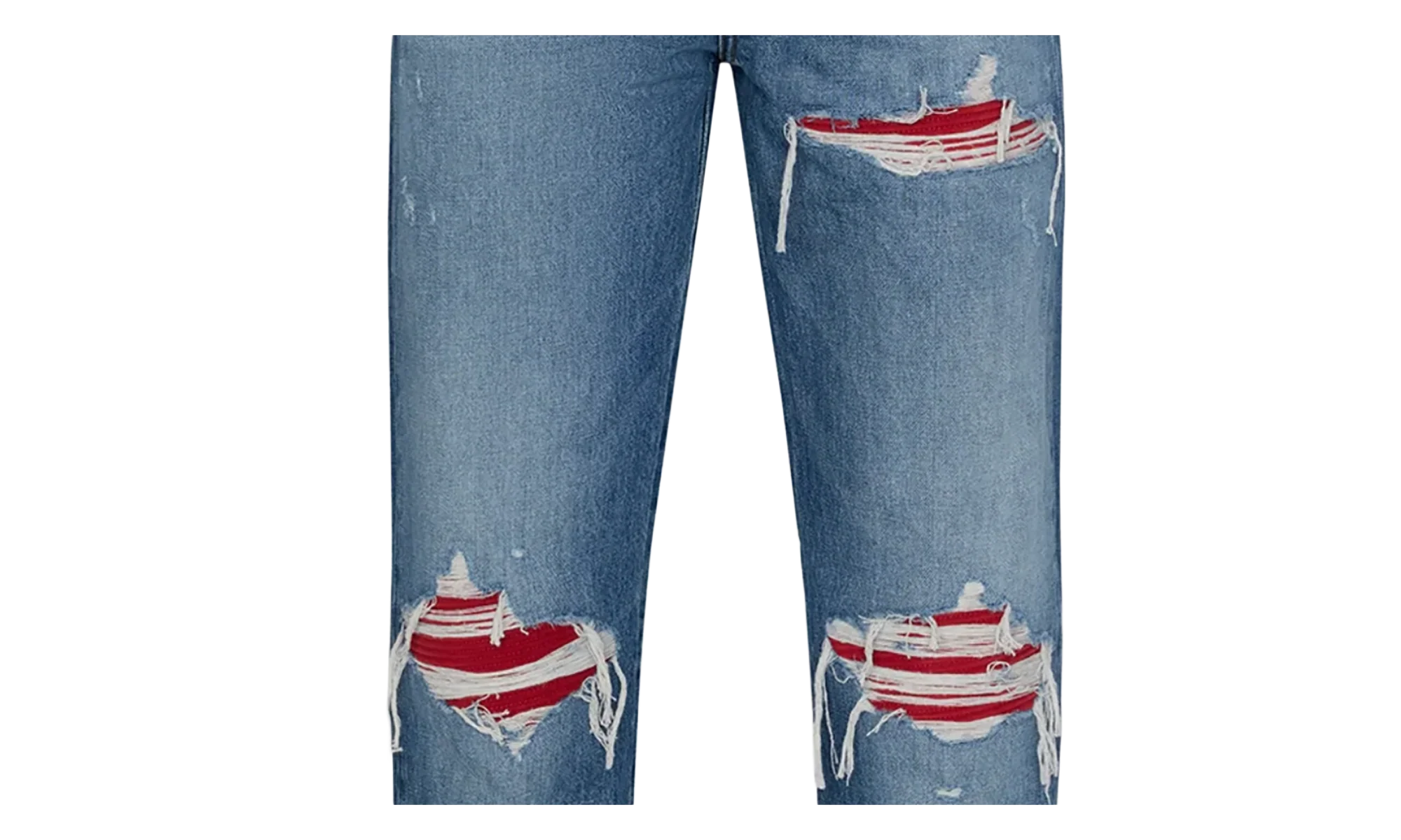 Suede Straight Mx1 Jean "Medium Indigo" AMDNGH1112 MEDI - Image 2