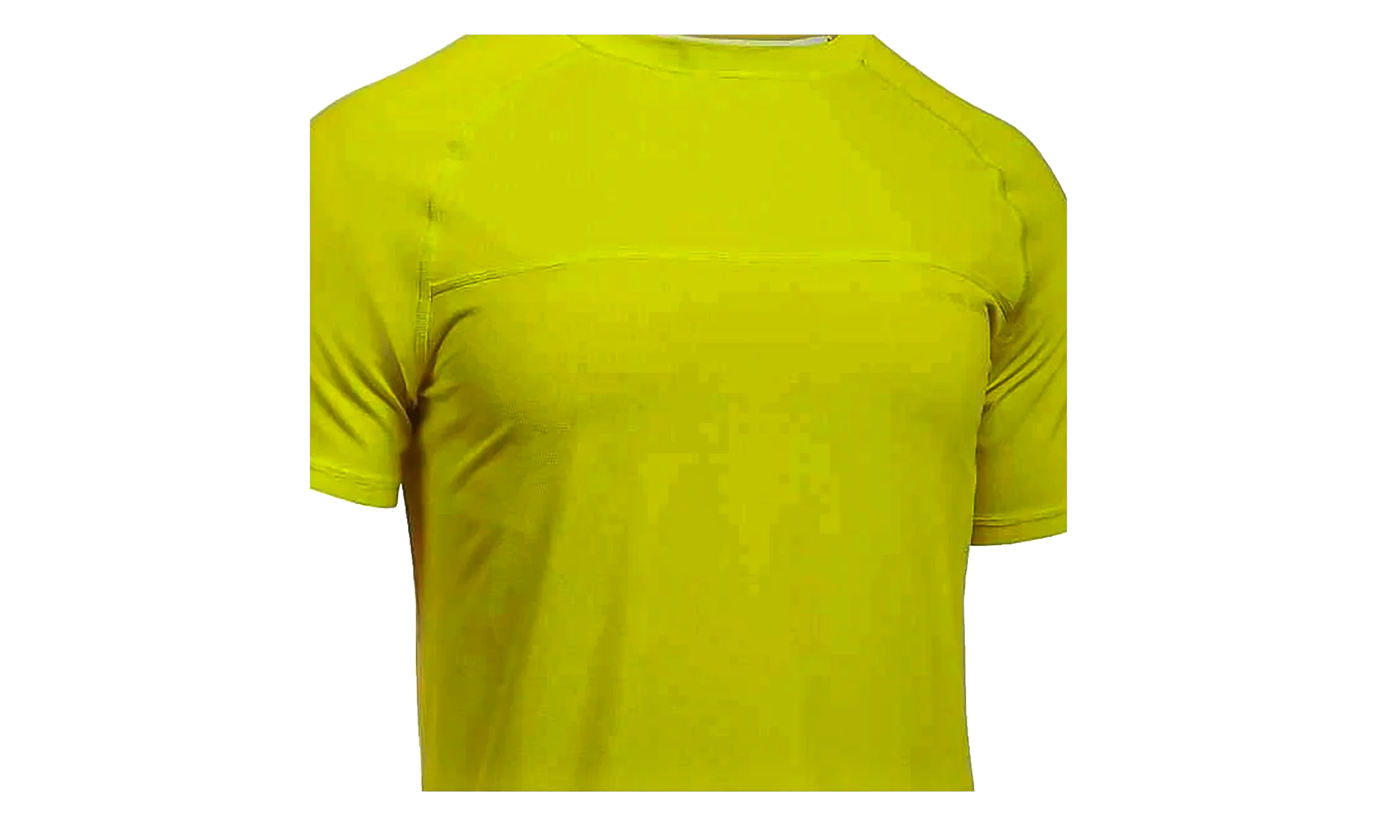Sunblock UPF 50+ Short Sleeve T-Shirt "Smash Yellow" 1290526 772 - Image 2