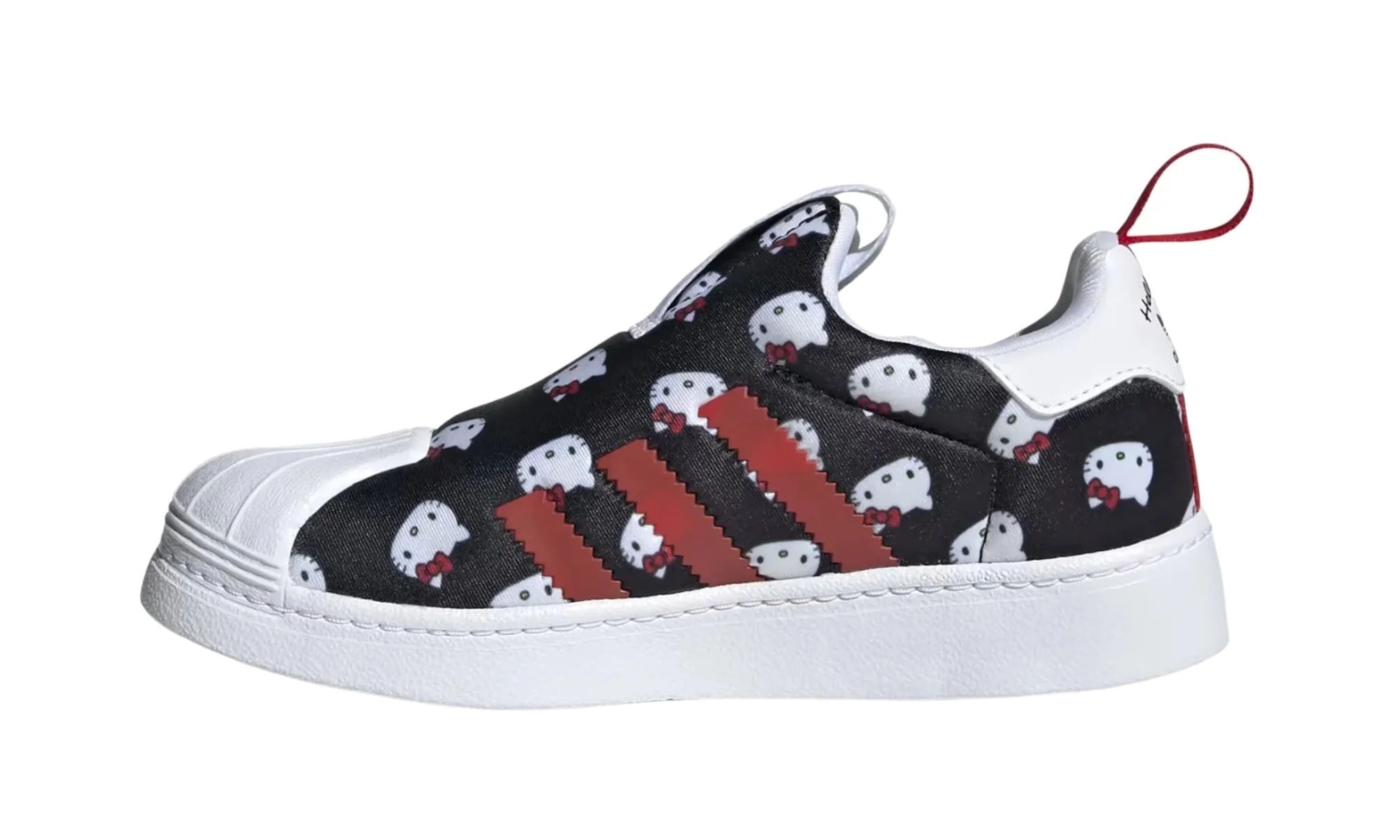 Superstar 360 PS "Hello Kitty - Cloud White Core Black Vivid Red" GY9212
