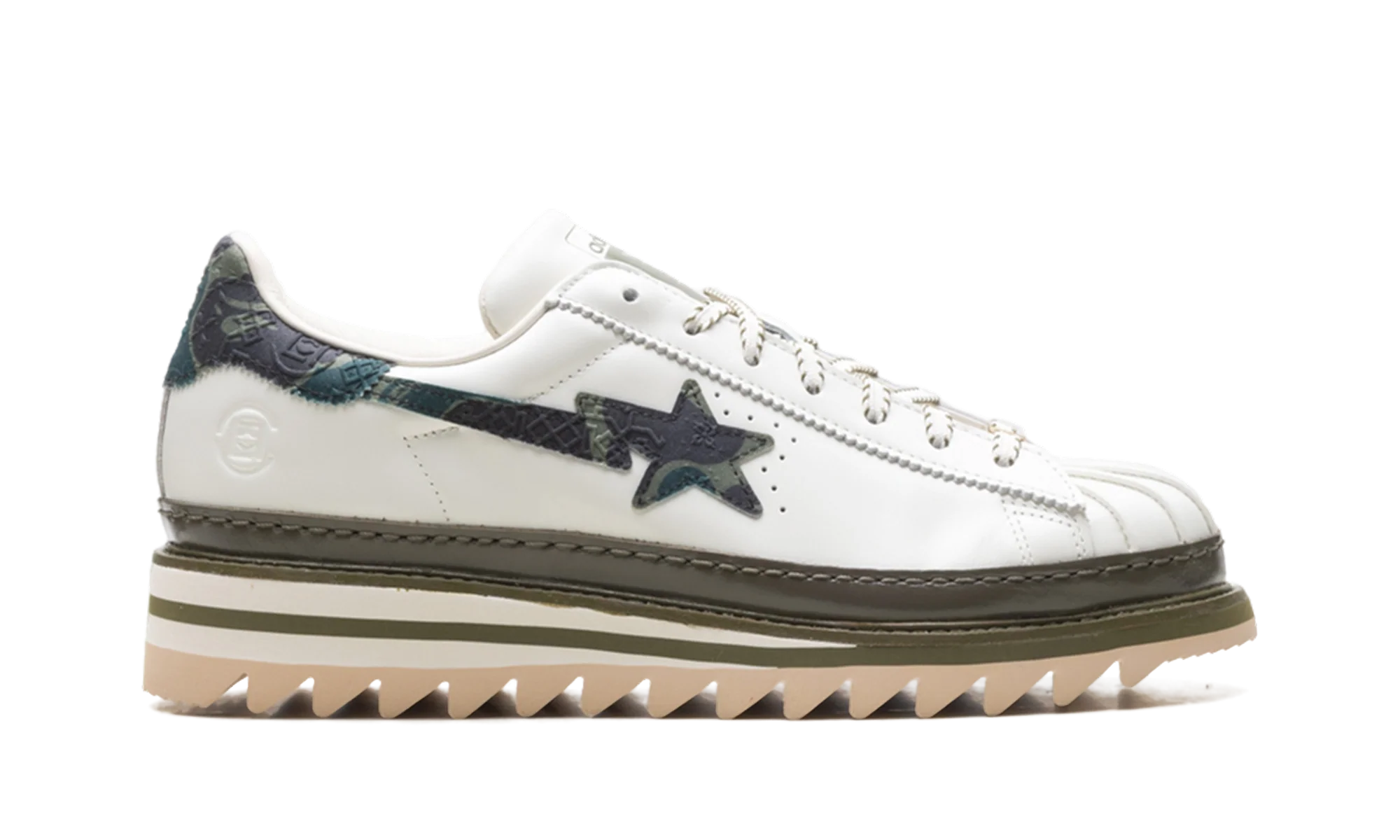 Superstar "CLOT x Bape - Off White" KJ1473 - Image 6