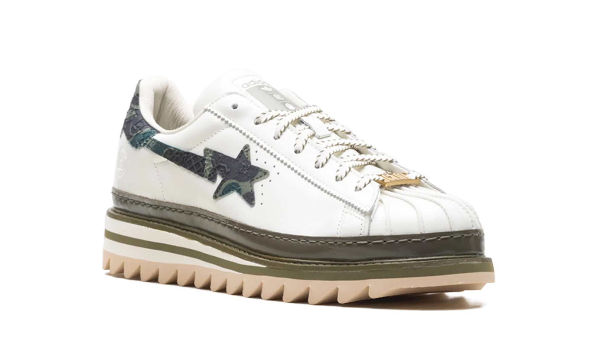 Superstar "CLOT x Bape - Off White" KJ1473 - Image 7
