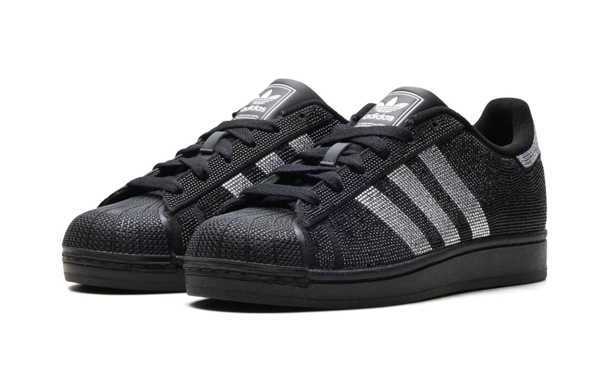 Superstar II WMNS "Rhinestone Black Silver" IH4200 - Image 2