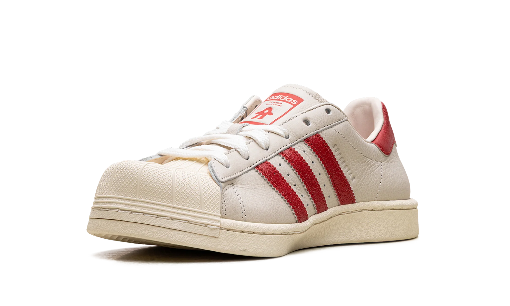 Superstar Modified WMNS "AVAVAV Crystal White Red" JI4584 - Image 4