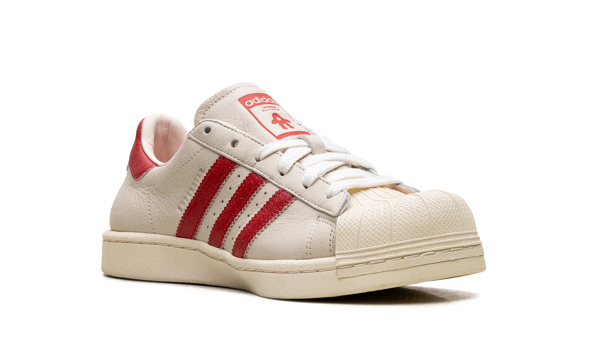 Superstar Modified WMNS "AVAVAV Crystal White Red" JI4584 - Image 7