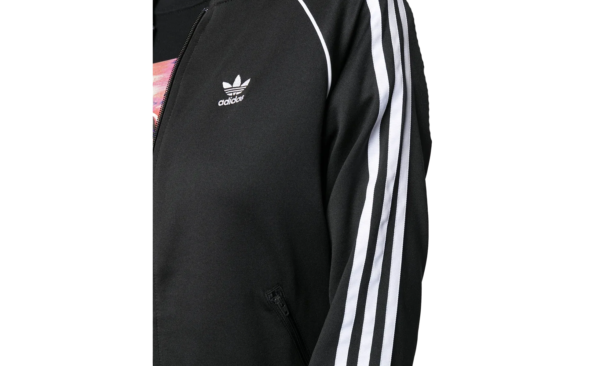 Superstar Track Jacket WMNS "Black / White" FM3288 - Image 2