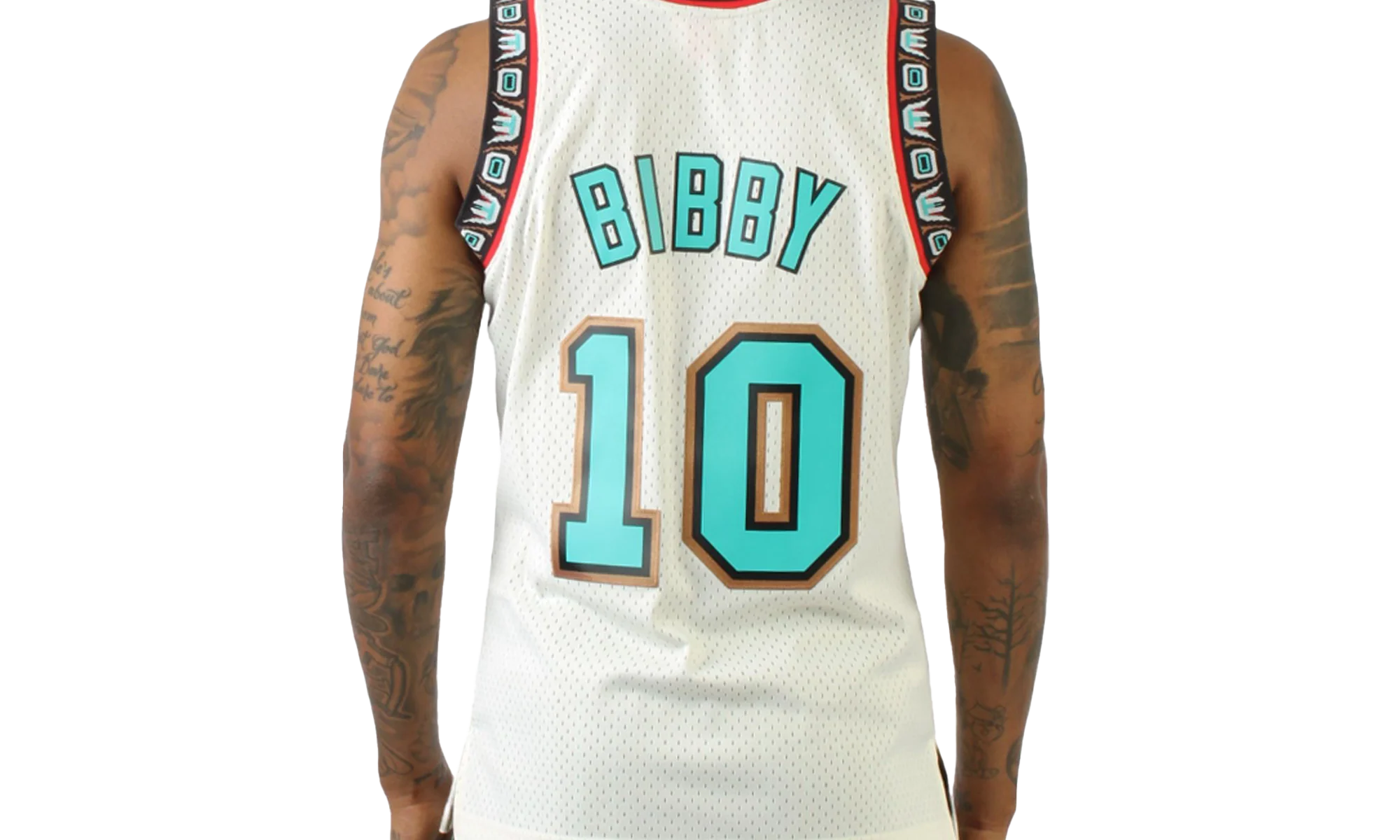 Swingman Jersey Grizzlies 1998 MIKE BIBBY "Mike Bibby" TFSM5052 VGR98MBIOFWH - Image 2