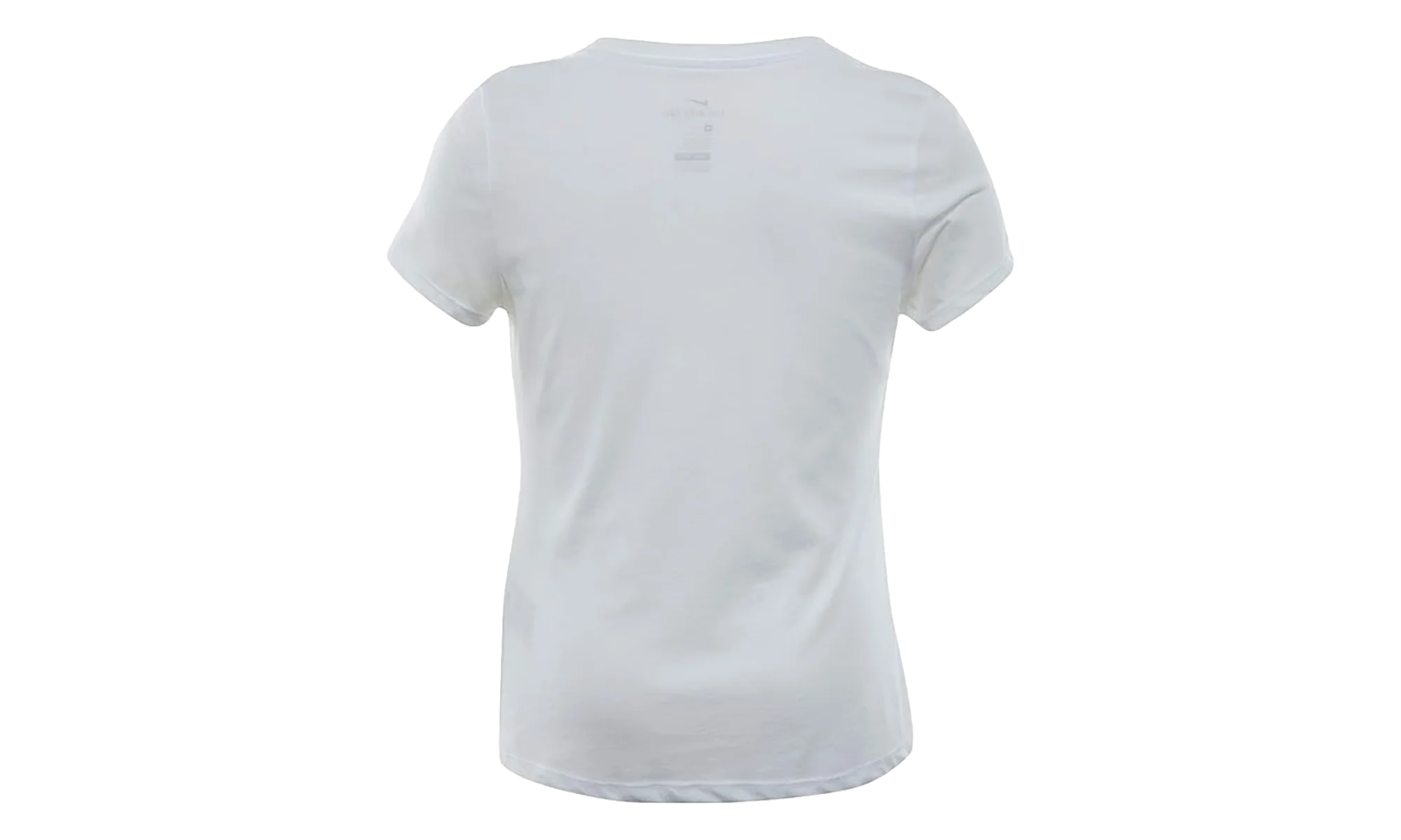 Swoosh‑print T‑shirt Big Kids "White" AH2107 100 - Image 4