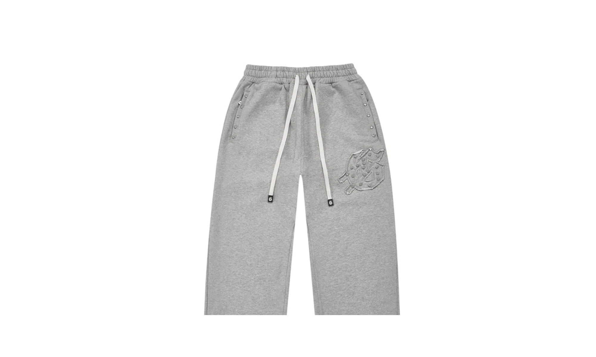 Symmetric Studded V2 VVS Sweatpants "Heather Grey" R61UI7EW - Image 2