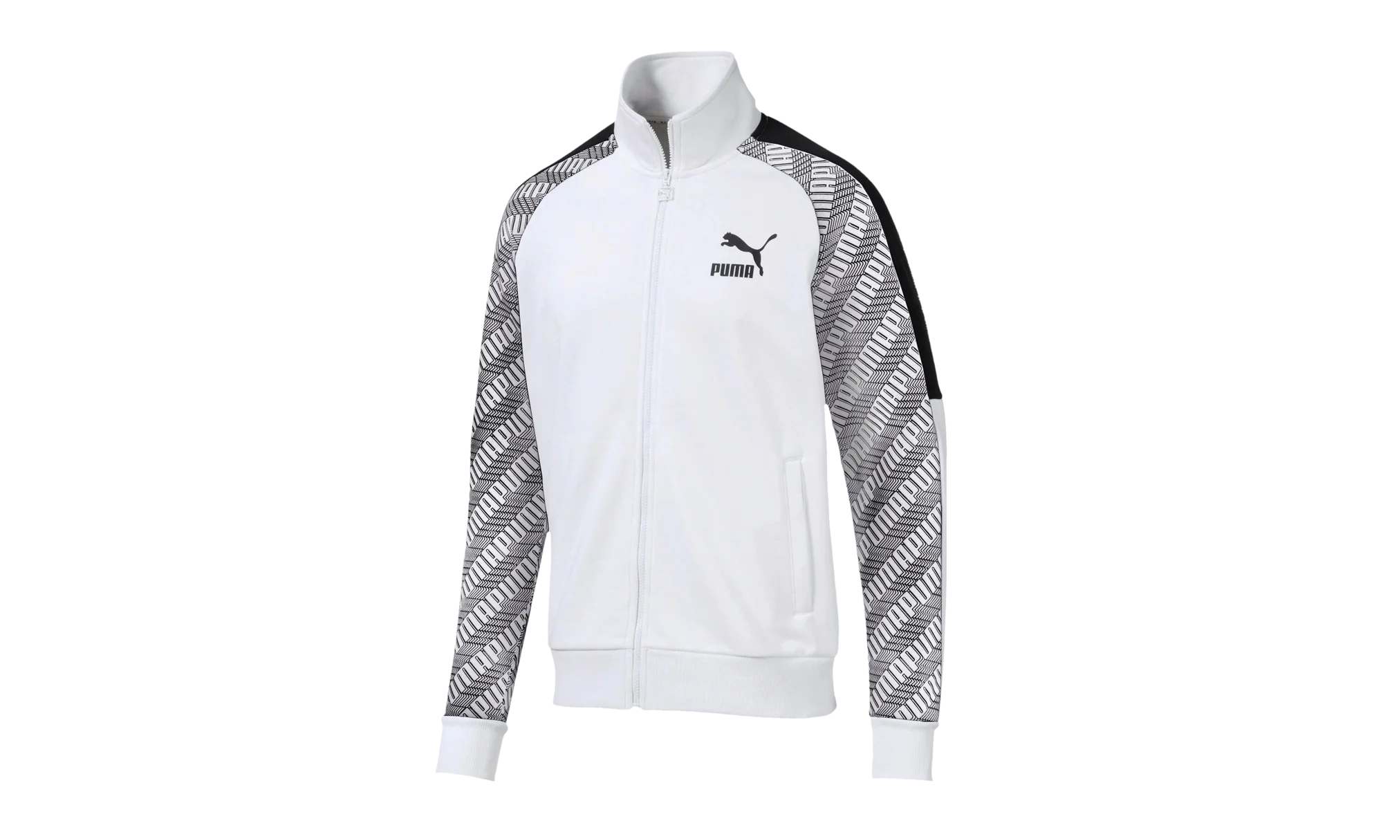 T7 TRACK JACKET AOP "Puma White" 595267 02