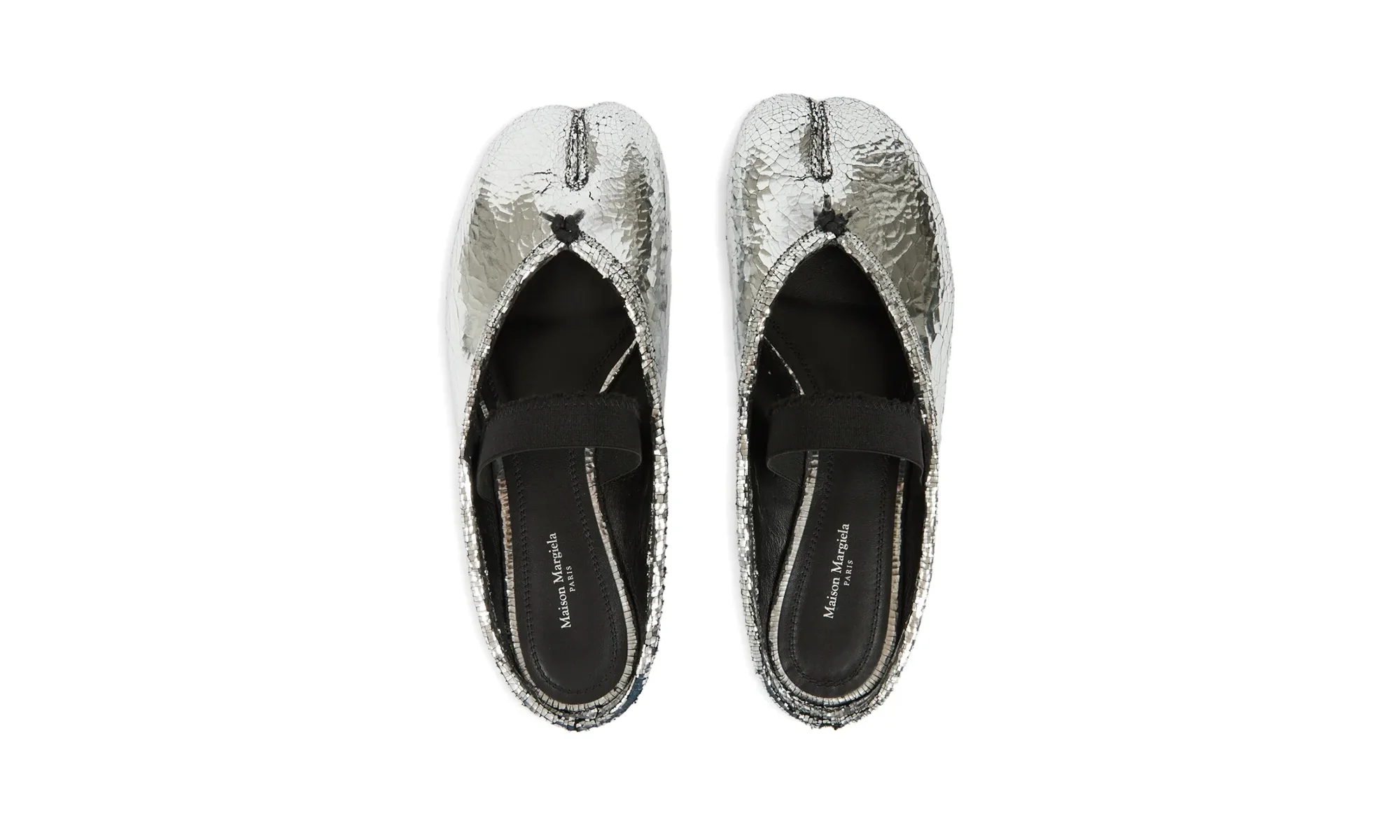 Tabi Ballet WMNS "Silver / Black" S39WZ0112 P7456 H7730 - Image 2