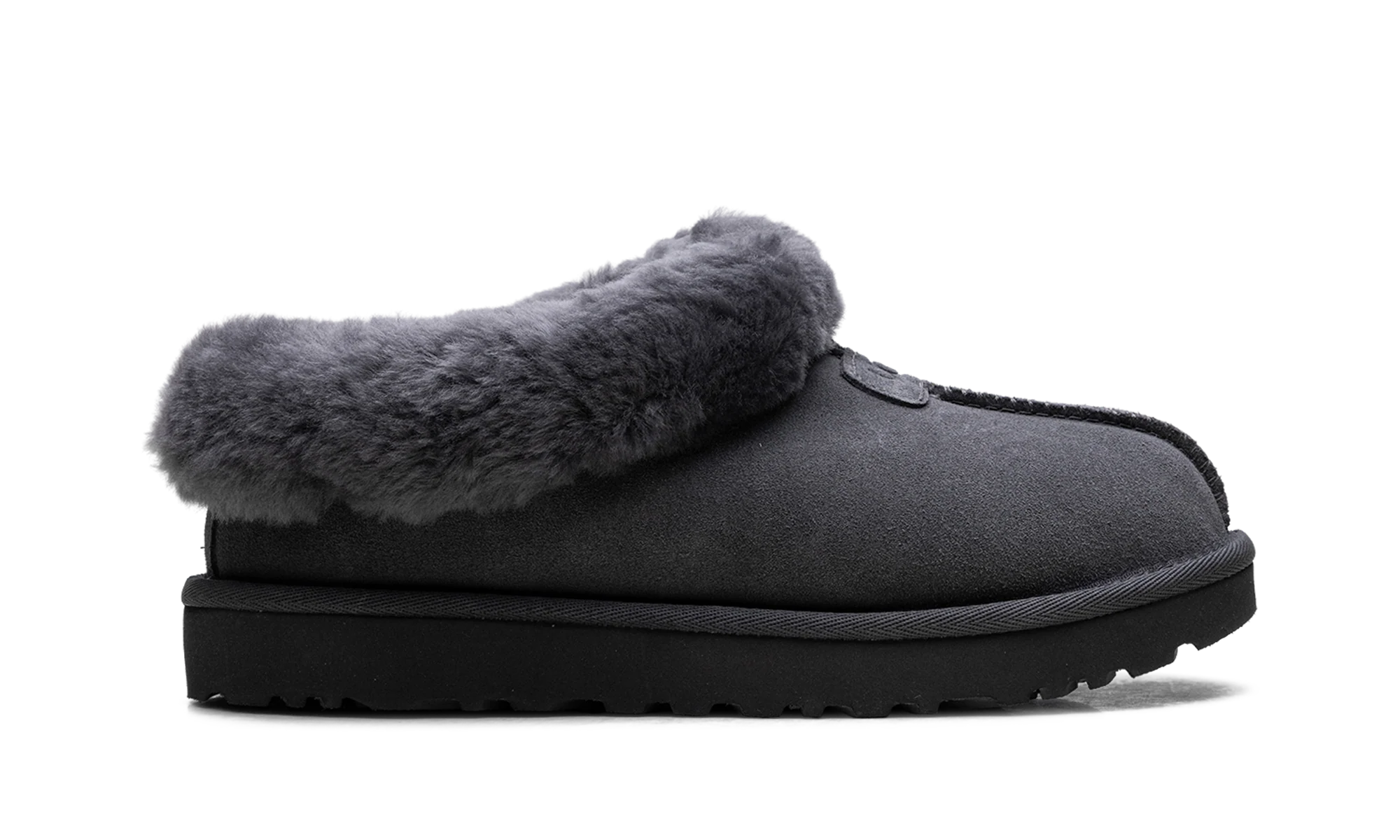 Tazzette Genuine Shearling Collar Slipper WMNS "Obsidian" 1134810 OBS - Image 6