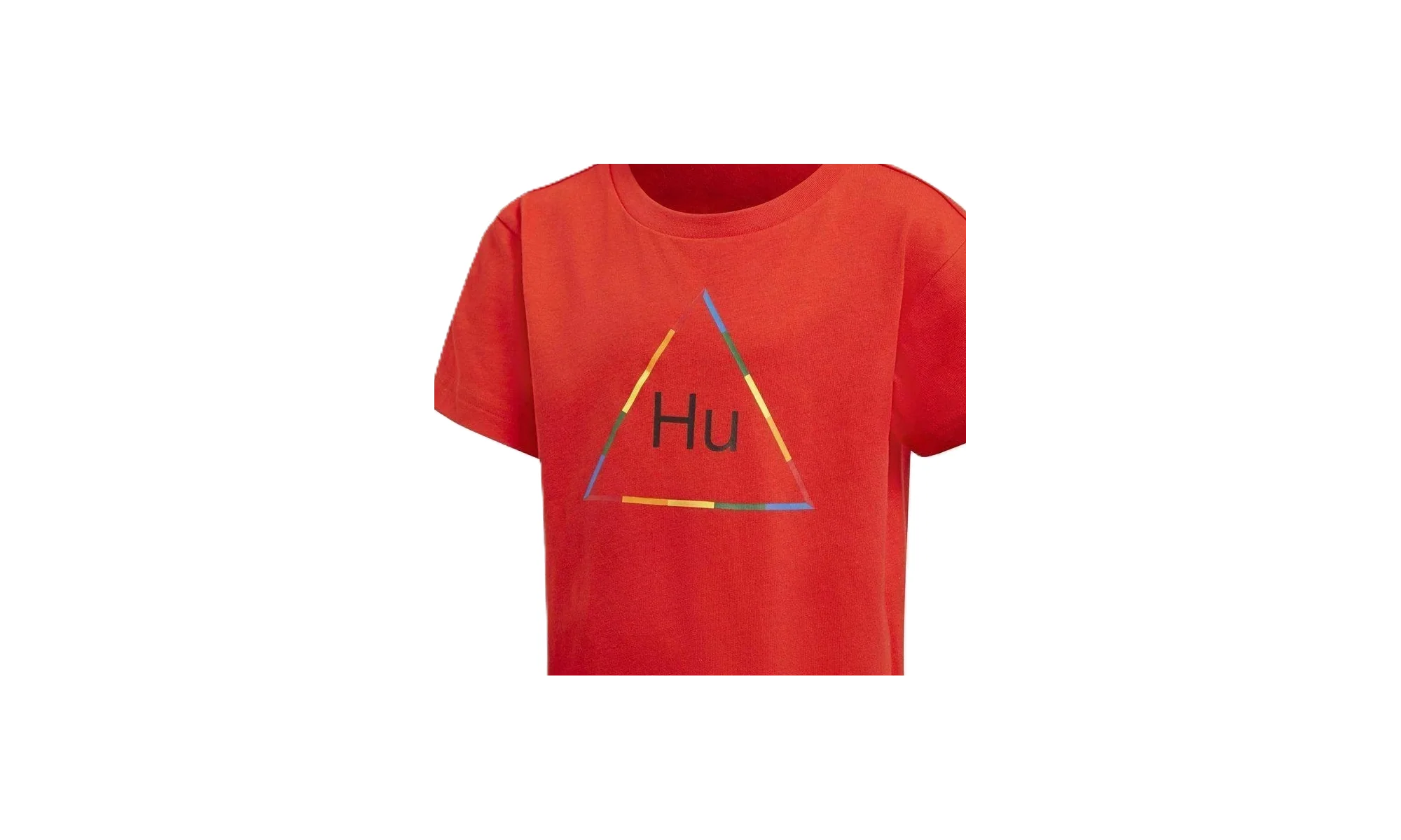 TBIITD Tee & Short Set GS "Pharell Williams - Red" FR9067 - Image 2