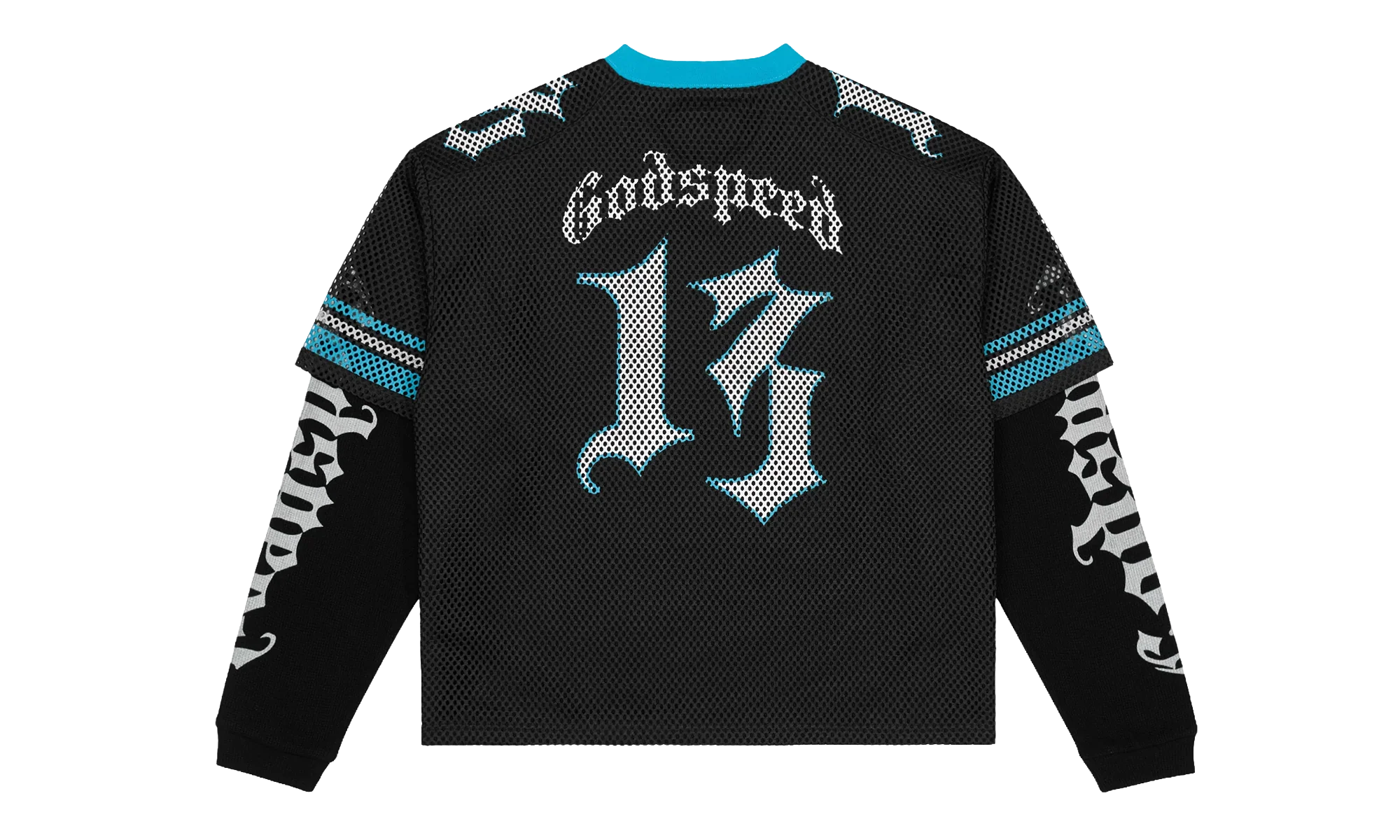 TD Layered Jersey "Black / Blue / White" 7JA5VWME - Image 2
