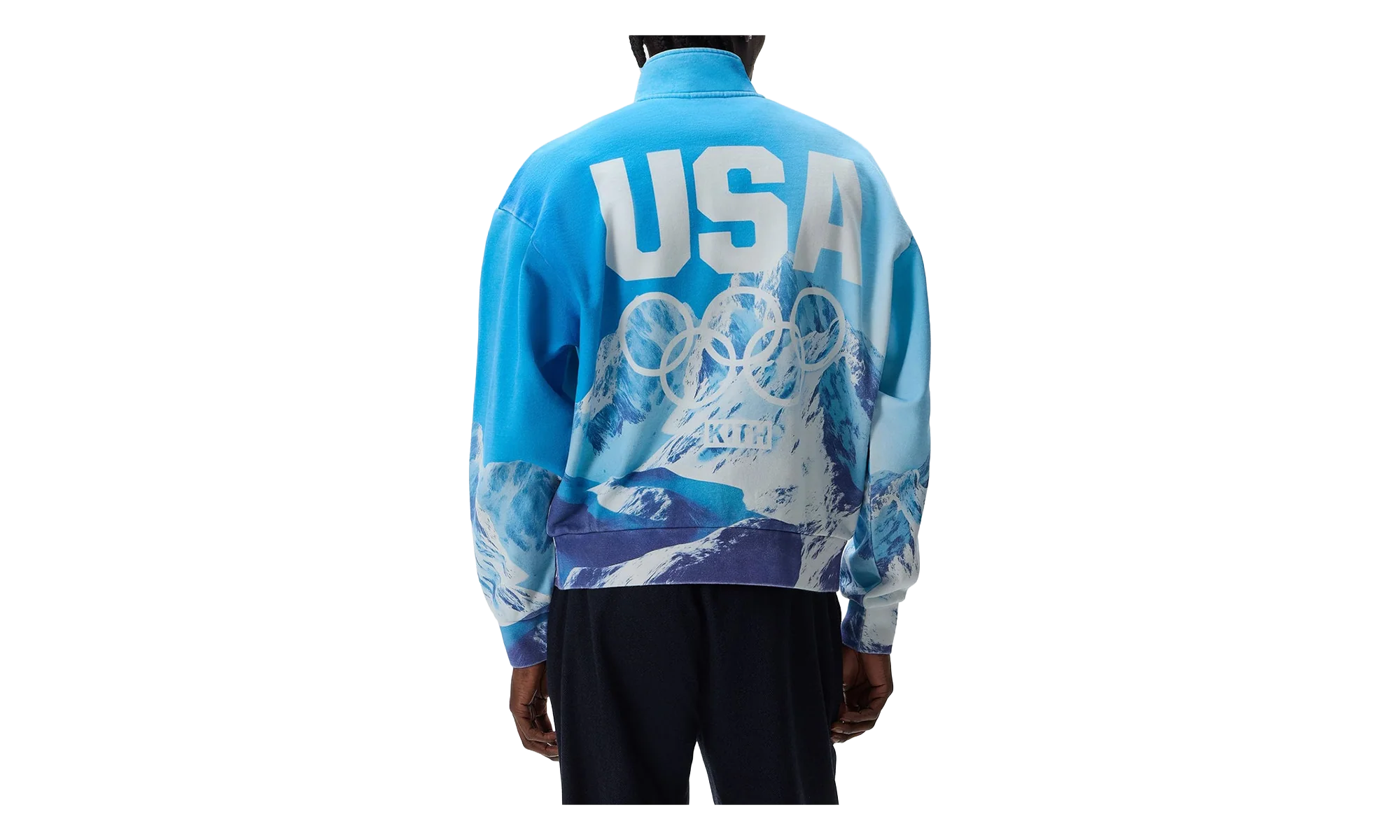 Team USA Winter Mountain Quarter Zip "Summit" khm035073 408 - Image 2