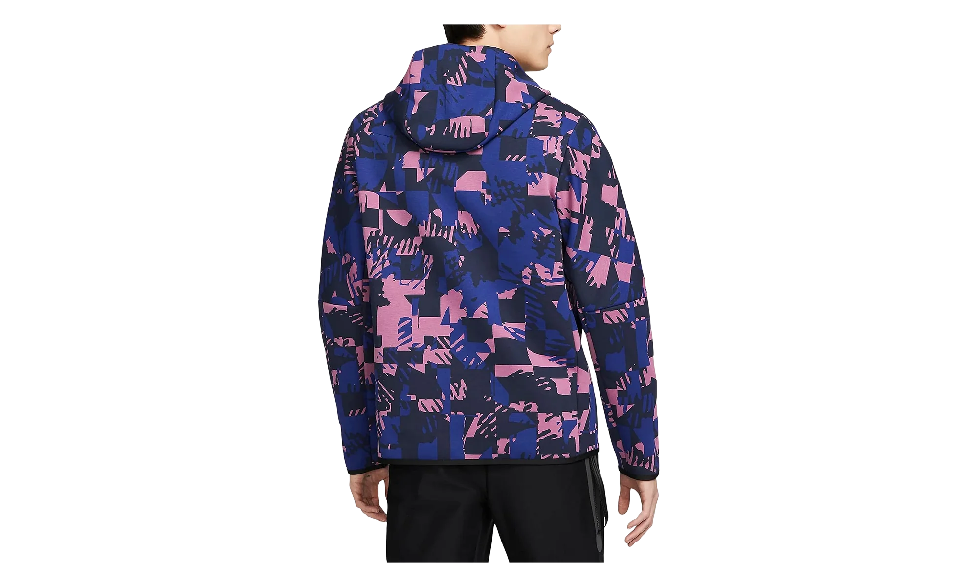 Tech Fleece Windrunner Hoodie "Blue / Black" DM6456 507 - Image 2