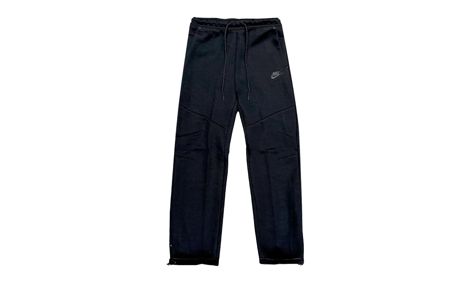 Tech Open-Hem Fleece Trousers "Black" IM0697 010