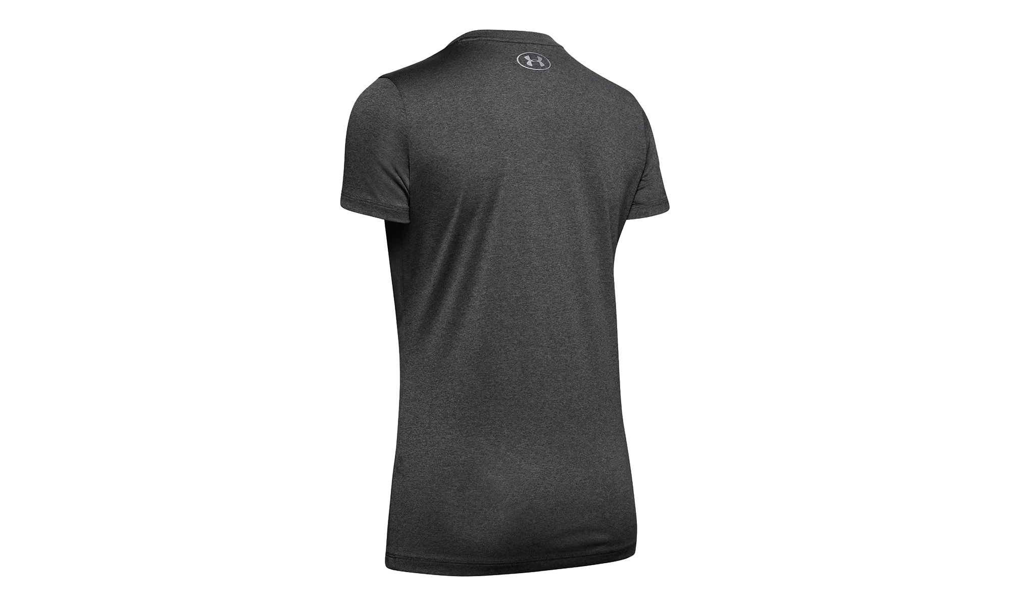 Tech V-Neck Short Sleeve T-Shirt WMNS "Gray" 1255839 090 - Image 2