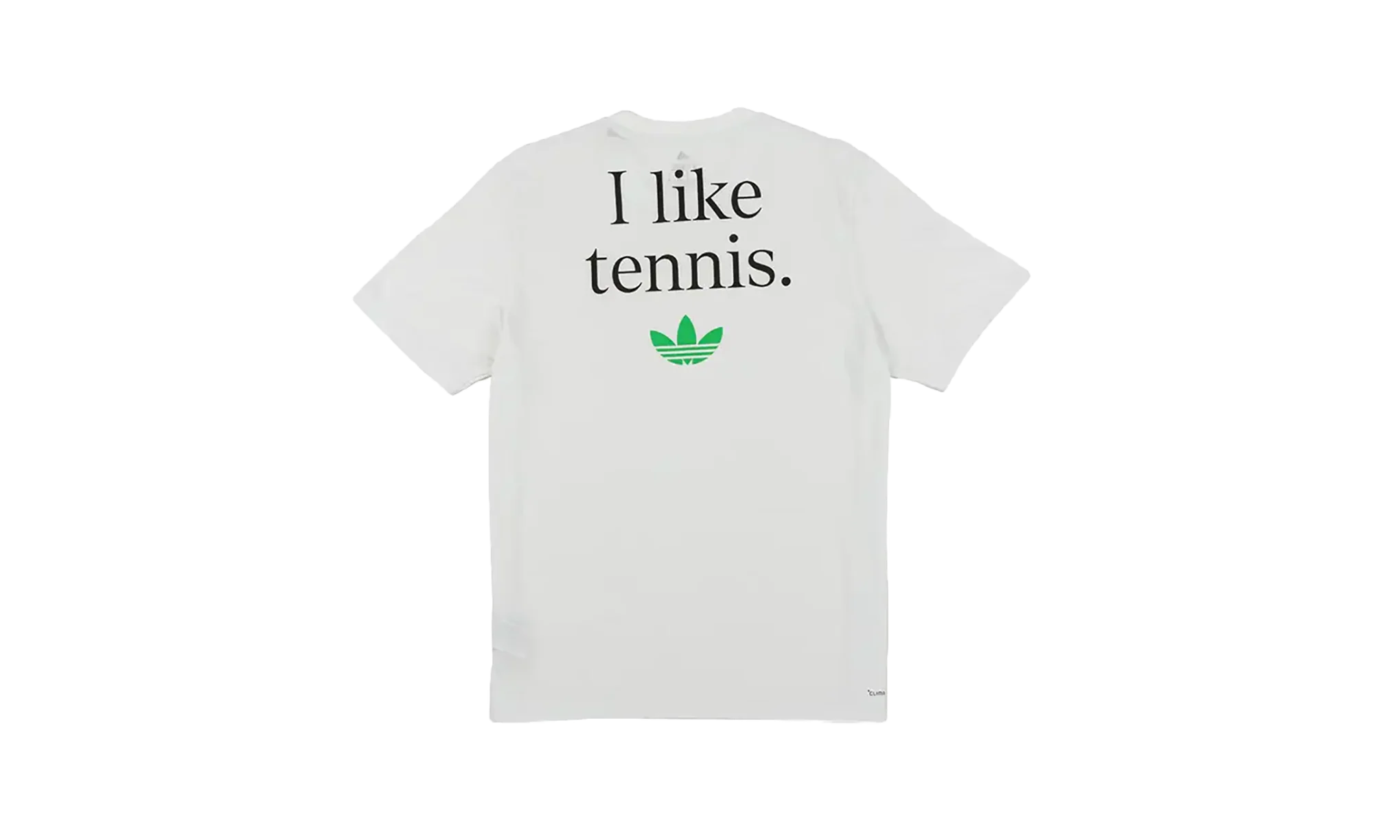 Tennis Graphic Tee "White" JM8961 - Image 2