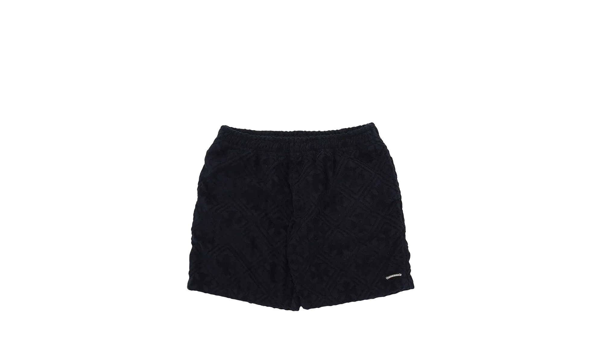 Terry Cloth Monogram Shorts "Black" CHRM0365