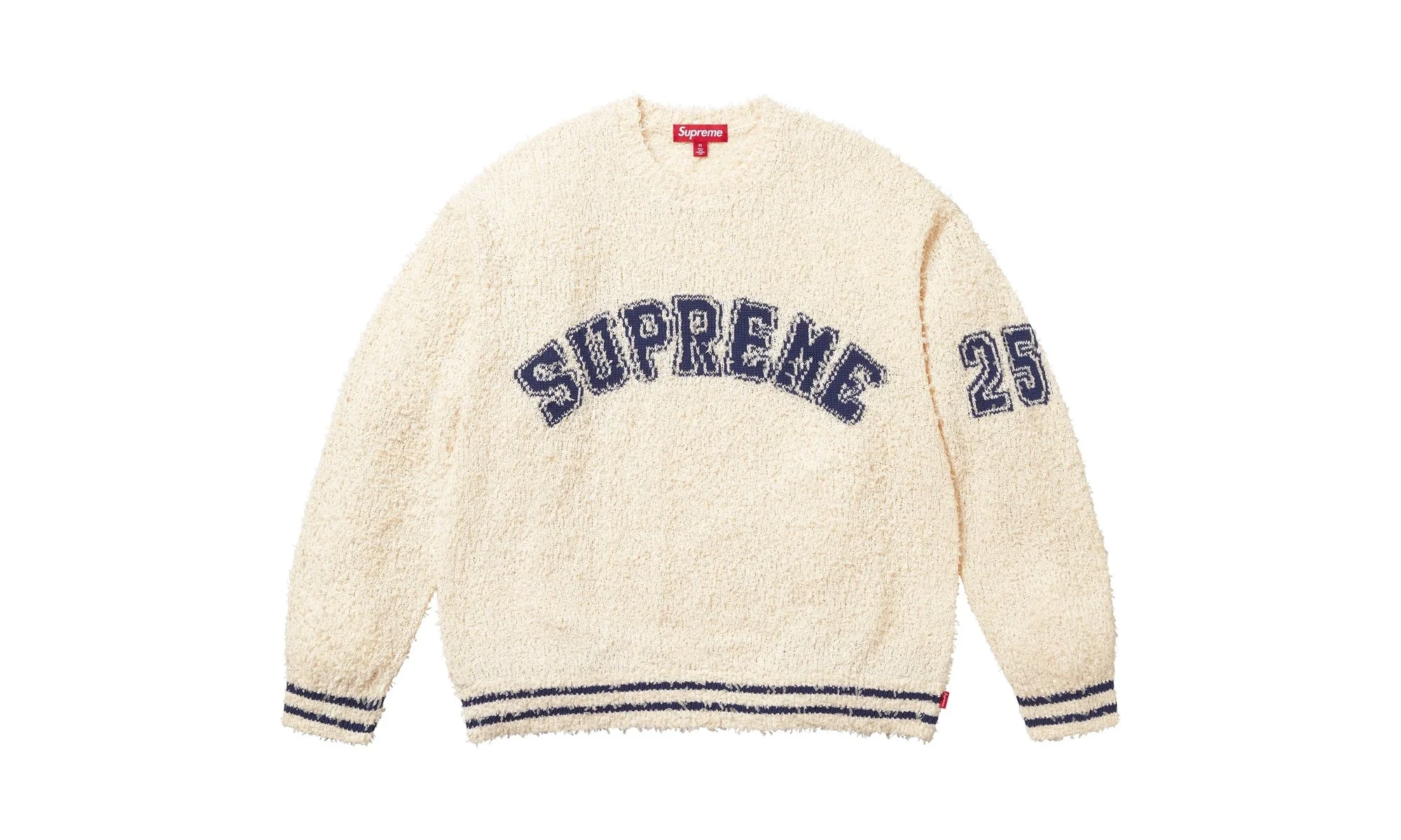 Textured Arc Sweater "FW25 - Cream" SU26589