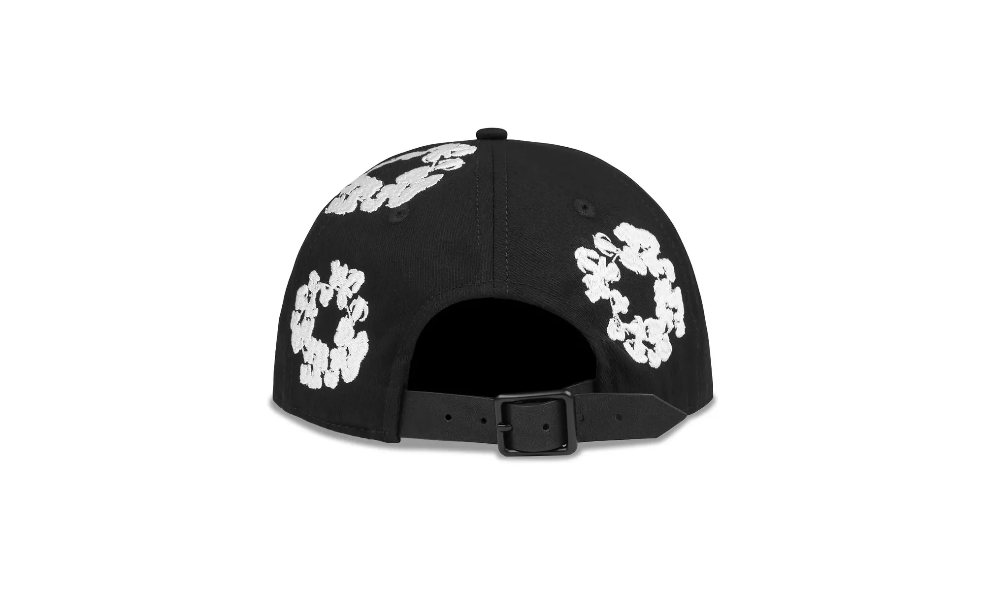 The Cotton Wreath Cap "Black" DT272 - Image 2