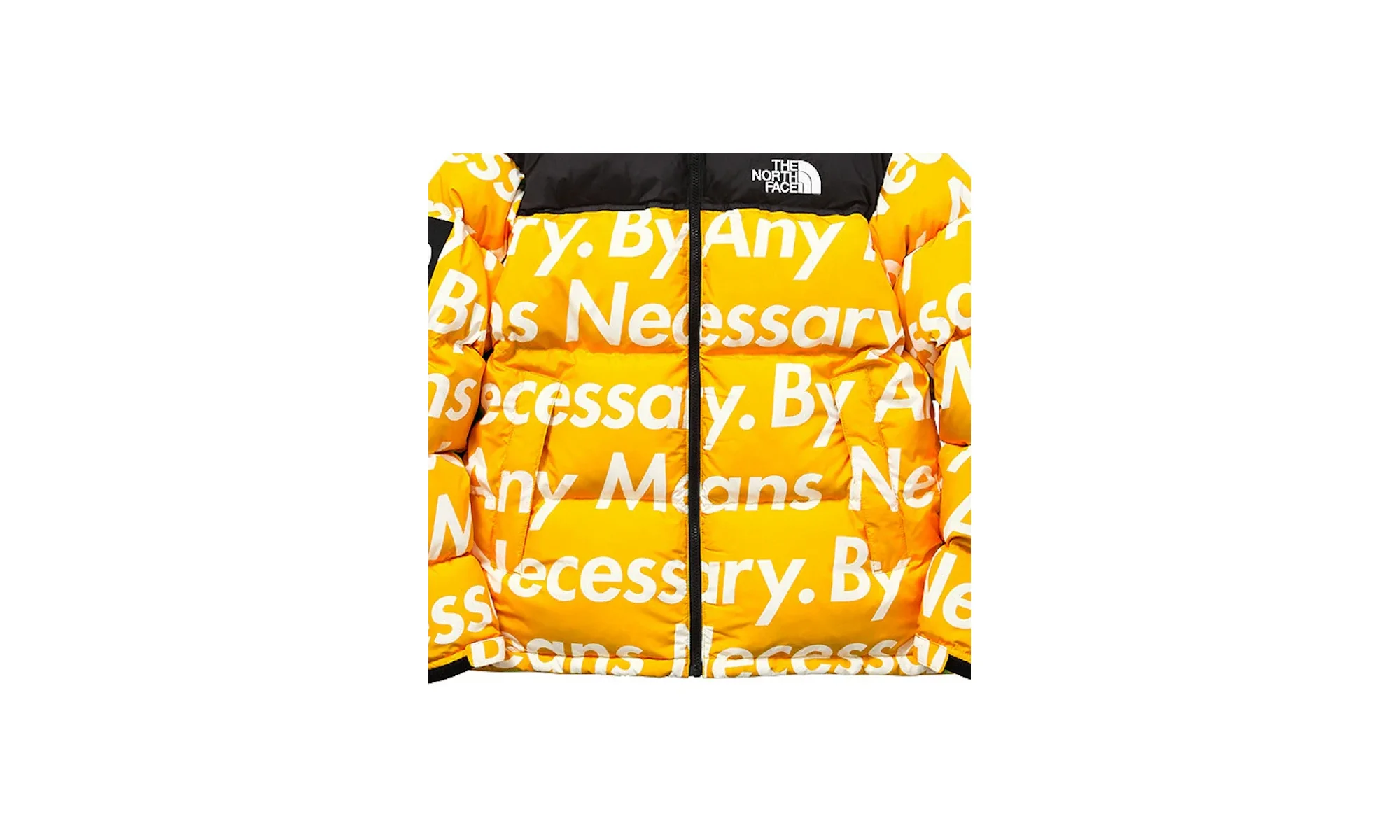 The North Face By Any Means Nuptse Jacket "Yellow" SU26432 - Image 2