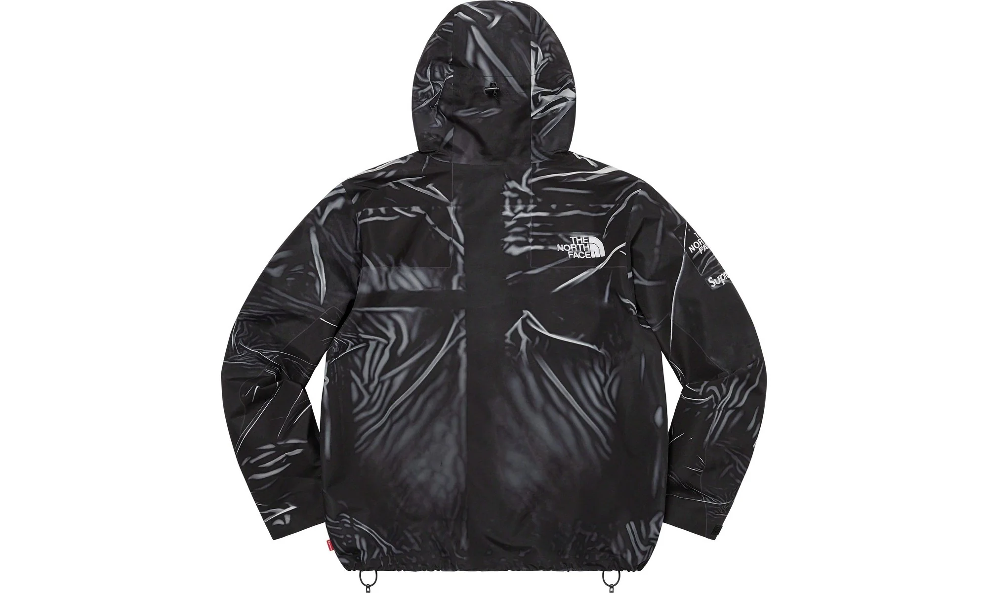 The North Face Printed Taped Seam Shell Trompe L'oeil Jacket "Black" SU26569 - Image 2