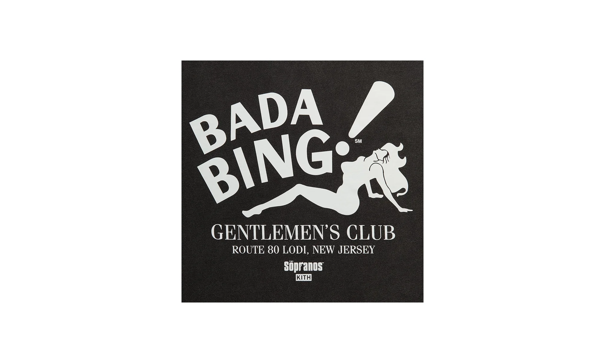 The Sopranos Bada Bing Vintage Tee "Black" khm034652 001 - Image 2
