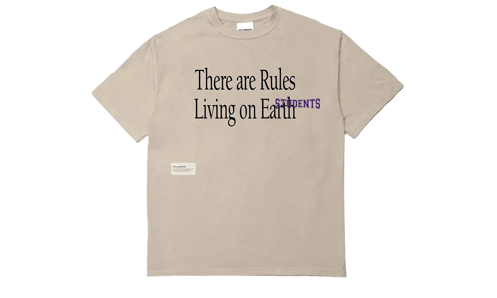 There are rules SS Tee "Sand" SG2402049