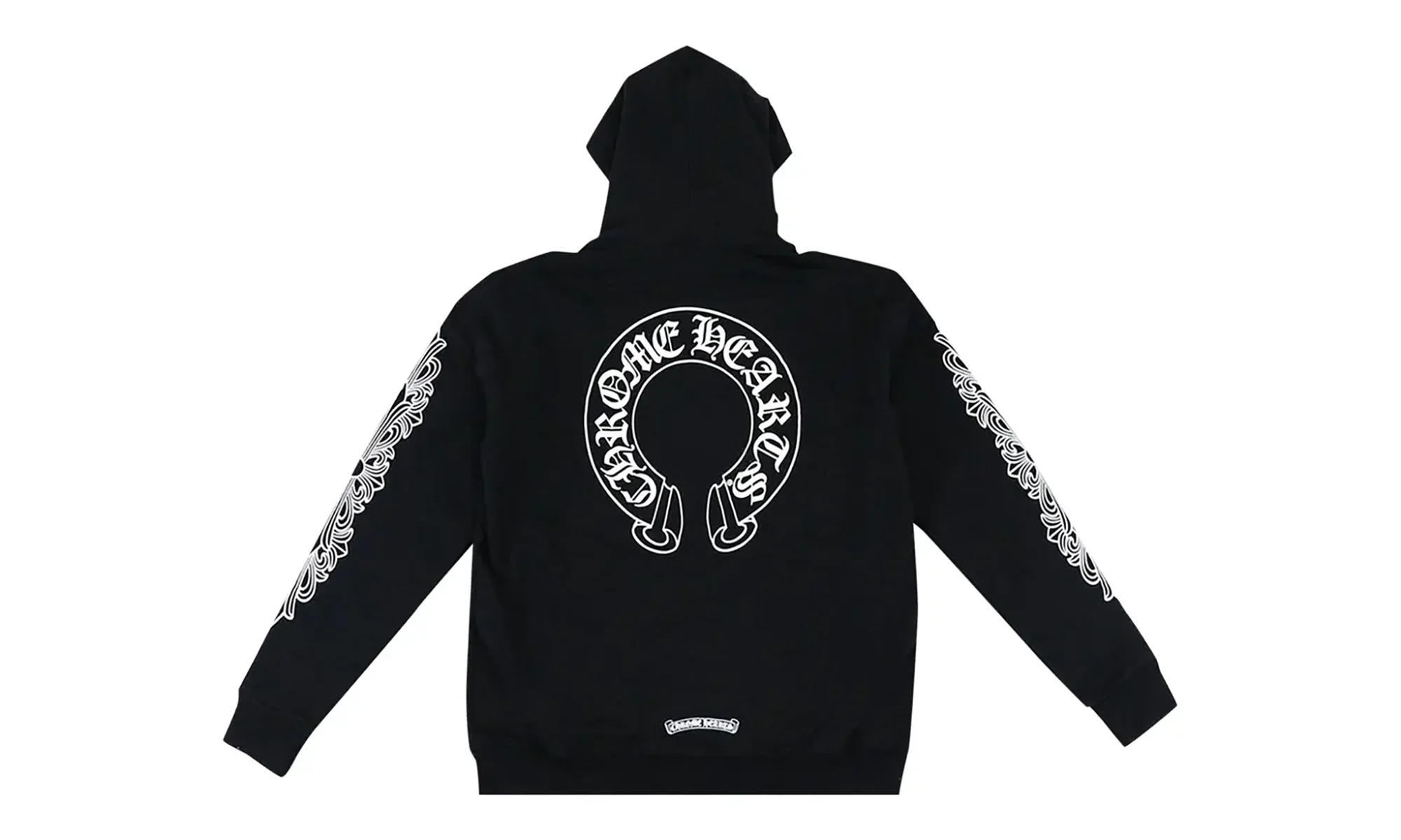 Thermal Floral Horseshoe Zip Up "Black" CHRM0625 - Image 2