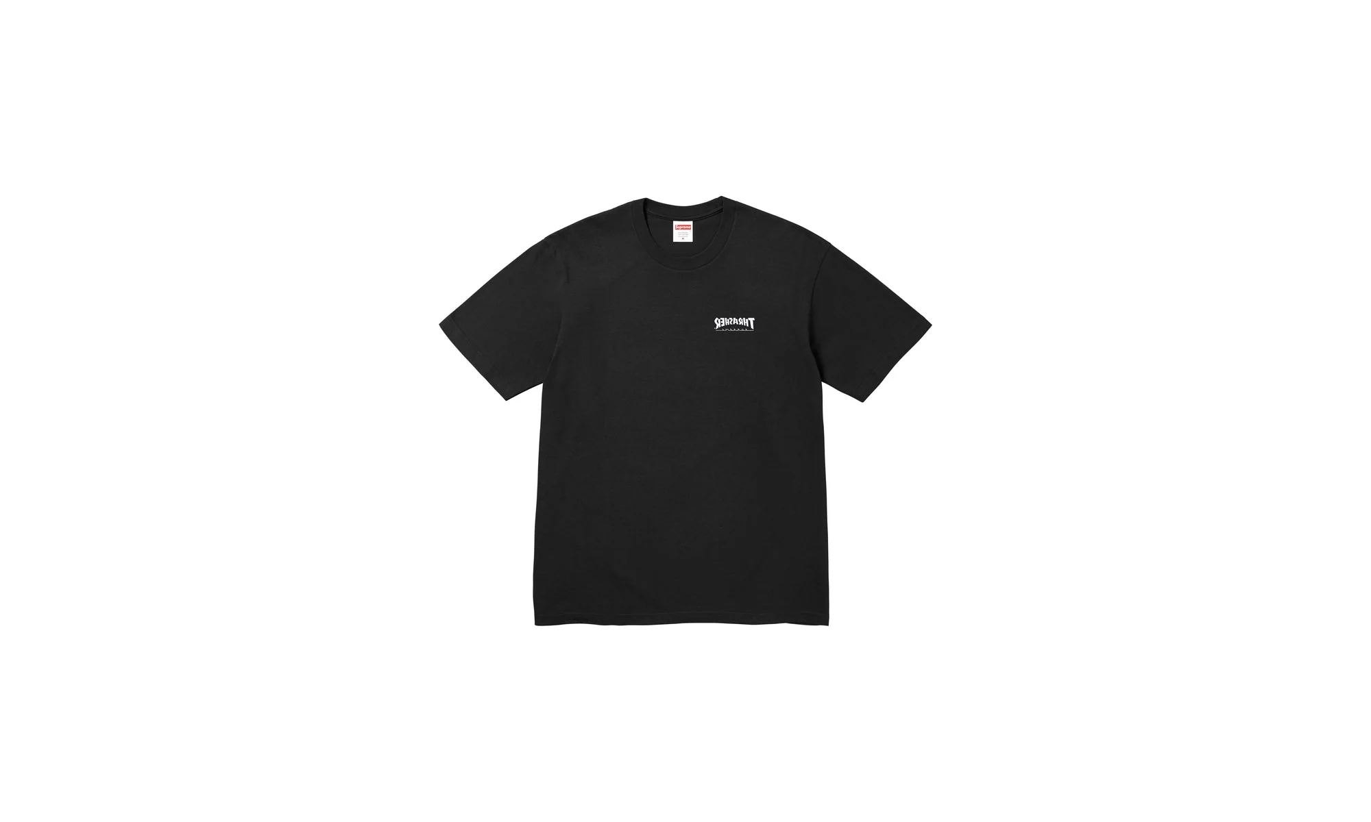 Thrasher® Cross Tee "FW24 - Black" SU637 - Image 2