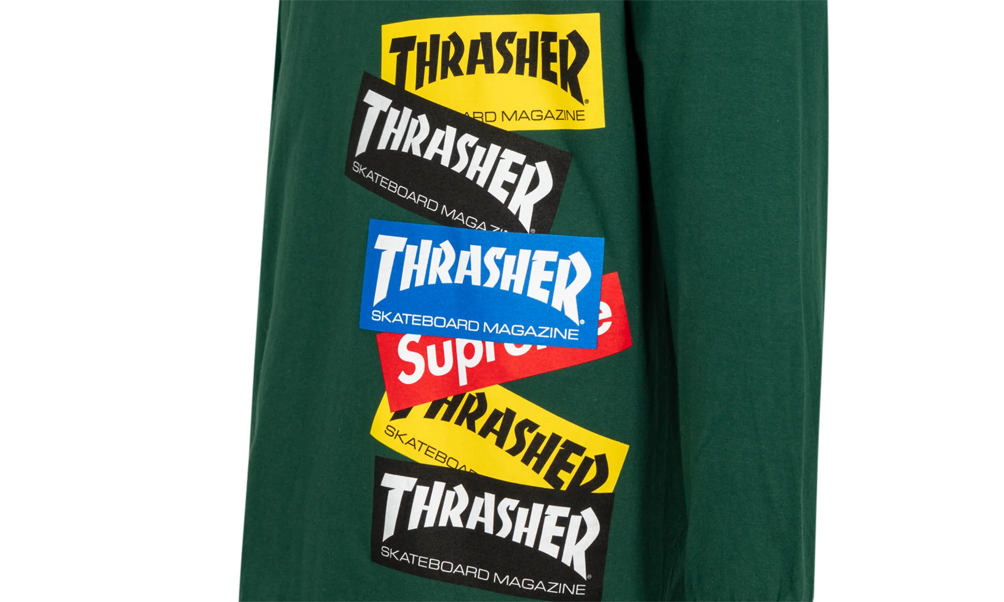 Thrasher Multi Logo L/S Tee "FW21" SU12439 - Image 2