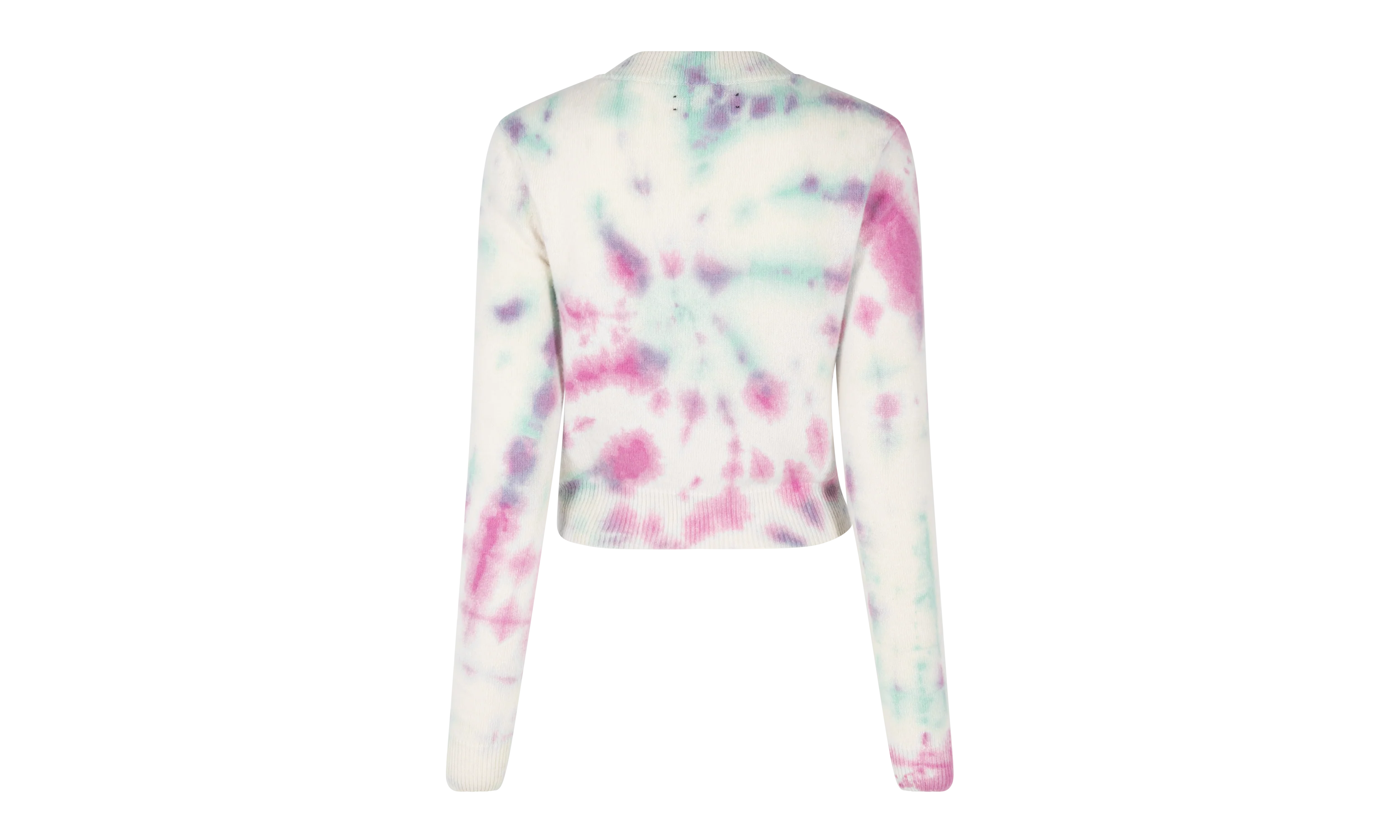 Tie Dye Cashmere Crewneck "Multicolored" WKL006 900 - Image 3