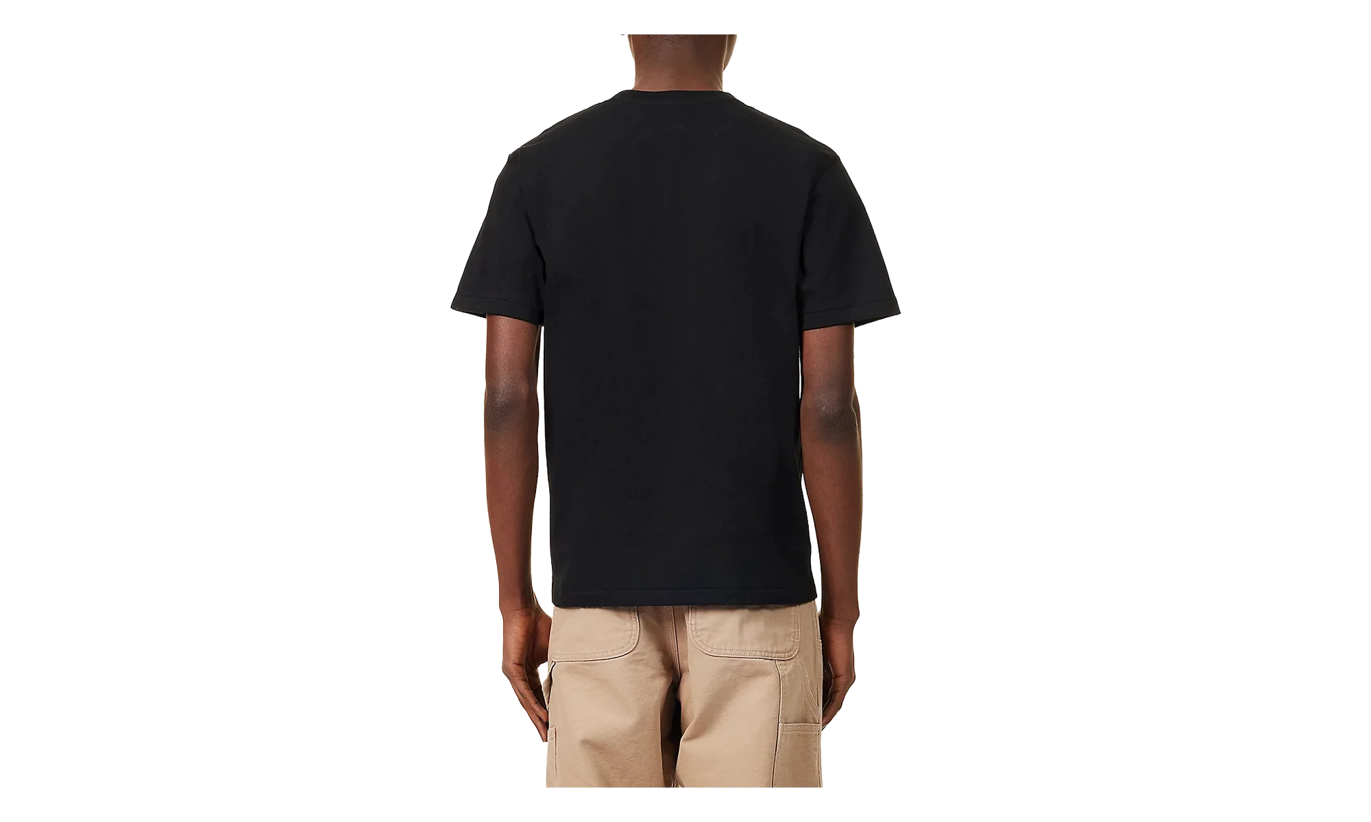 Tie Dye College Tee "Black" 242546M213108 - Image 2