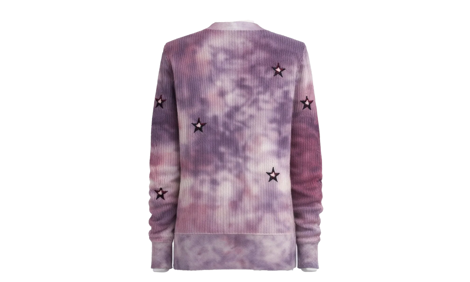 Tie Dye Stars Cardigan Sweater "Multi-Color" Y0W05279CC MUL - Image 2