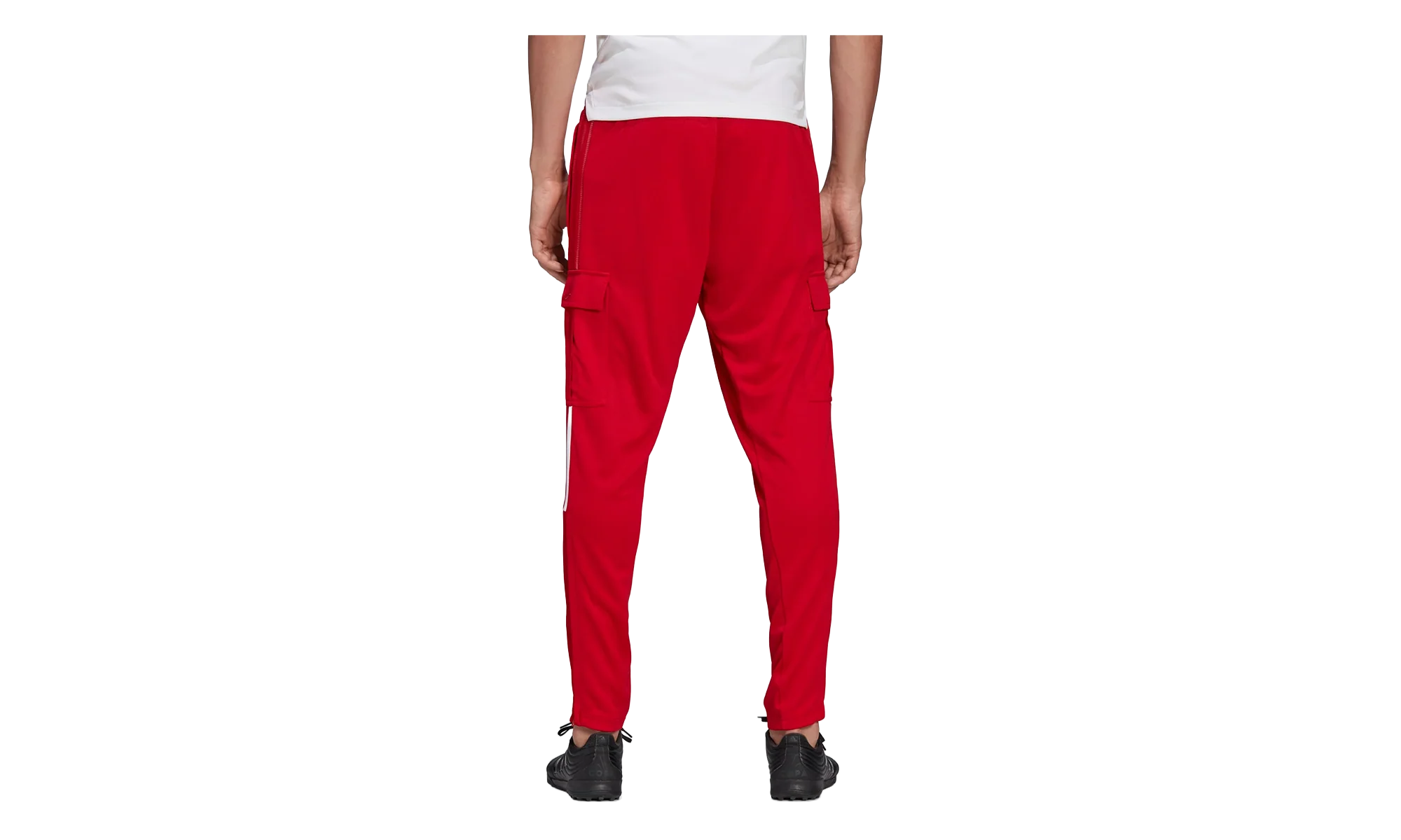 Tiro Winterized Cargo Pants "Team Power Red / White" HC7705 - Image 2